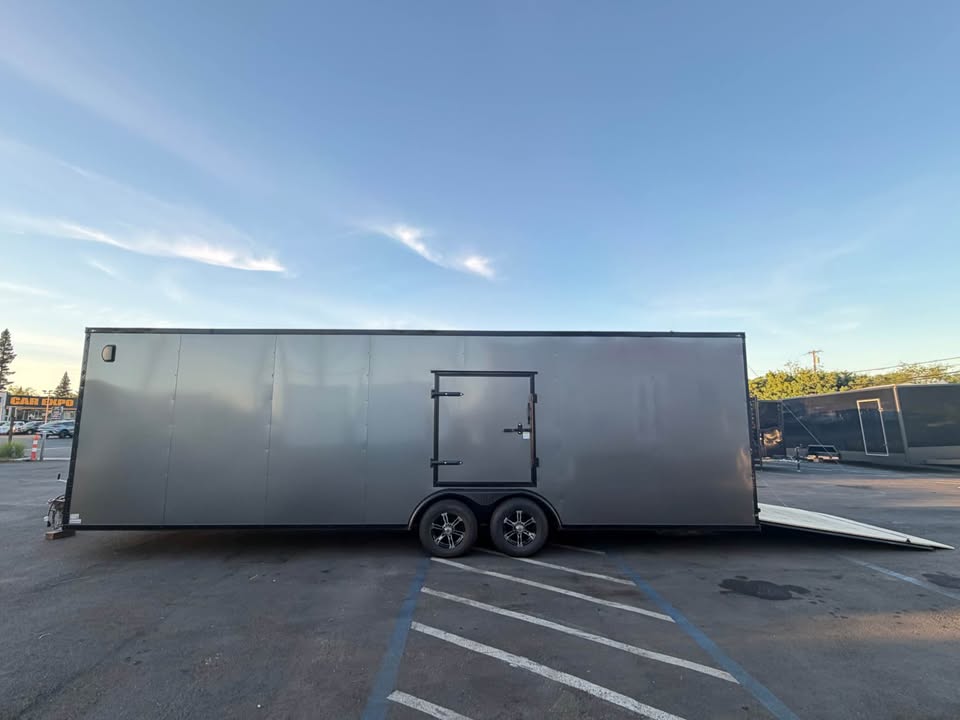 2026 Enclosed Carhauler Toyhauler 8.5x28ta utility cargo trailer