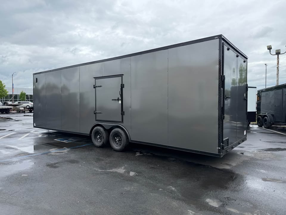 2026 8.5x28 TA 2026 Enclosed Carhauler Toyhauler 8.5x28ta utility cargo trailer Choarcal — photo 3 of 14