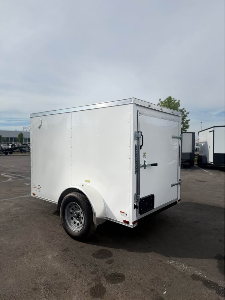 2026 5x8 SA 2026 5x8SA Enclosed Cargo Trailer White — photo 5 of 8