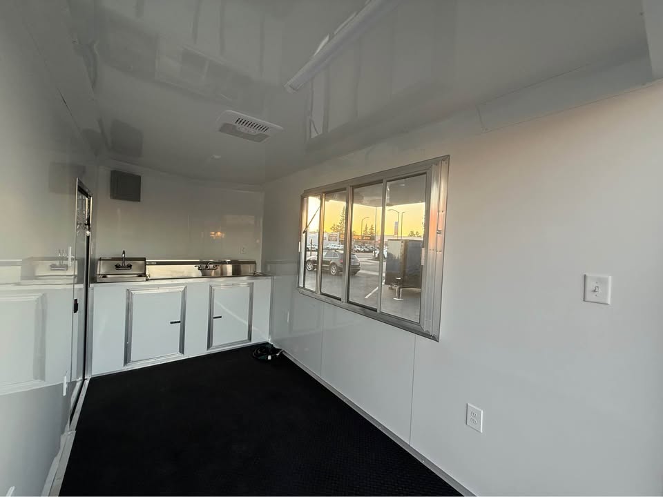 Enclosed Concession Trailer 7x14ta concession trailer