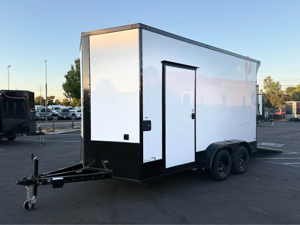 Enclosed Concession Trailer 7x14ta concession trailer