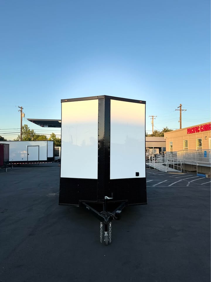 Enclosed Concession Trailer 7x14ta concession trailer