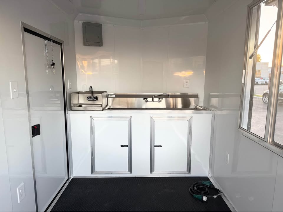 Enclosed Concession Trailer 7x14ta concession trailer