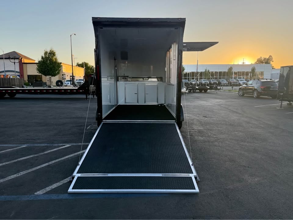 Enclosed Concession Trailer 7x14ta concession trailer