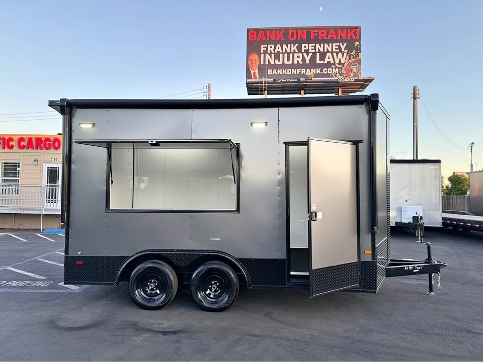 2026 Enclosed Concession Trailer 8.5x14ta cargo custom trailer