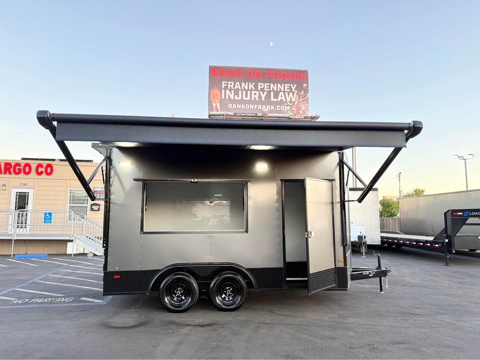 2026 Enclosed Concession Trailer 8.5x14ta cargo custom trailer