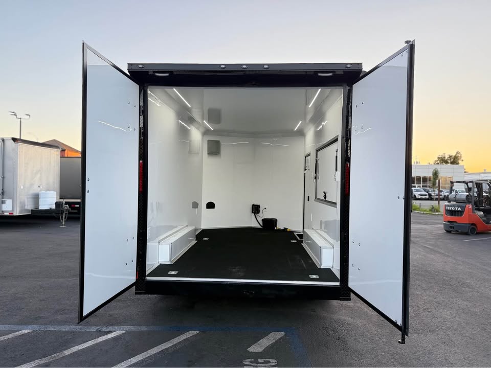 2026 Enclosed Concession Trailer 8.5x14ta cargo custom trailer