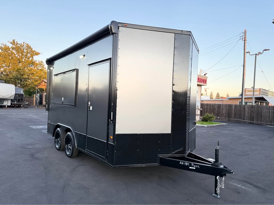 2026 Enclosed Concession Trailer 8.5x14ta cargo custom trailer