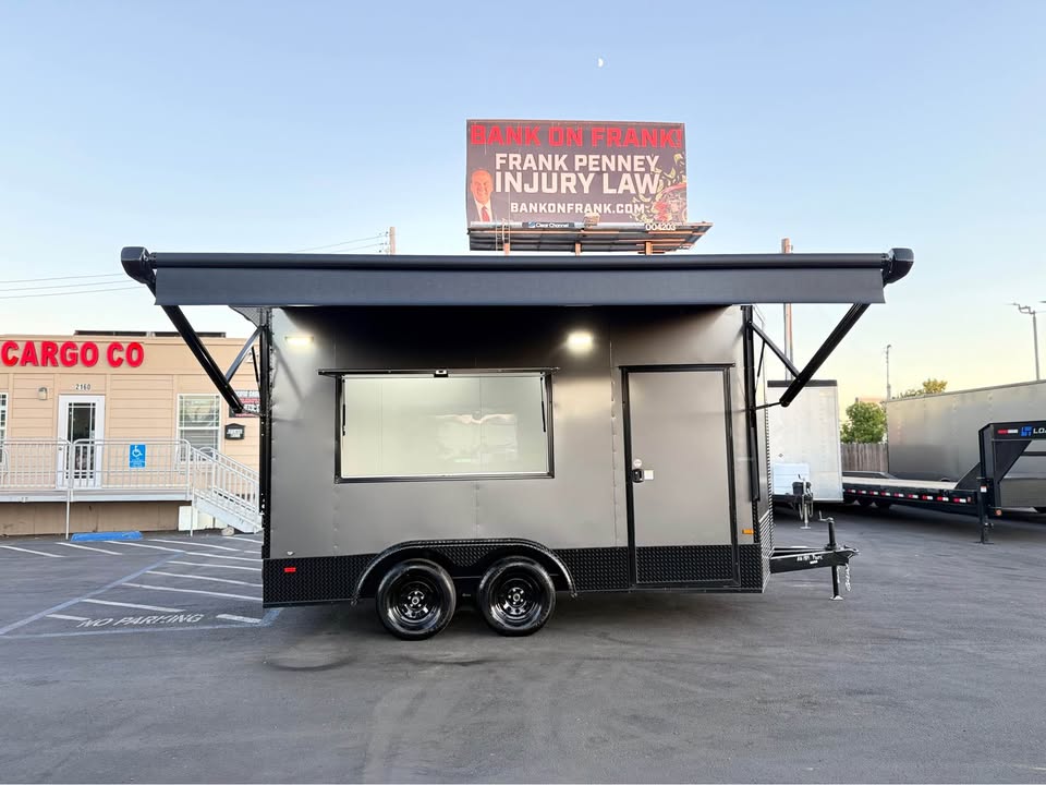 2026 Enclosed Concession Trailer 8.5x14ta cargo custom trailer