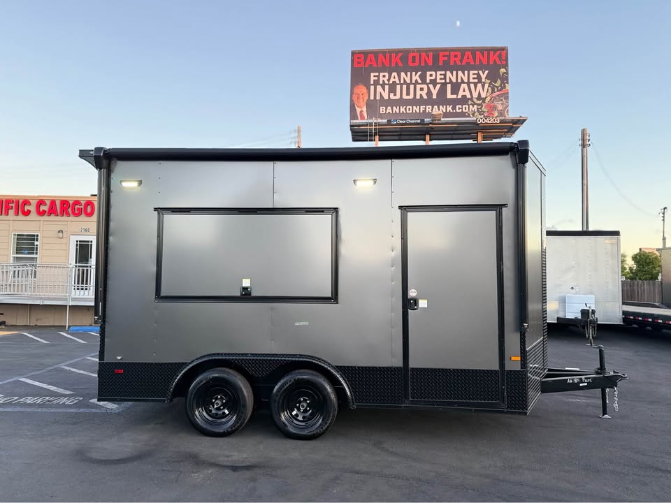 2026 Enclosed Concession Trailer 8.5x14ta cargo custom trailer