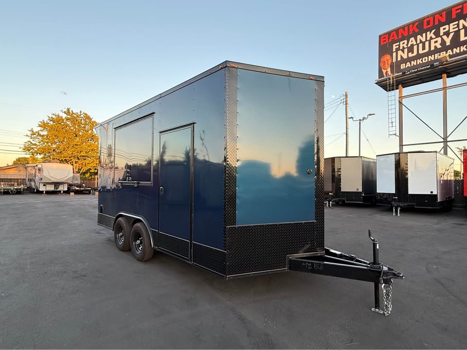 Enclosed Concesion Trailer 8.5x16ta utility cargo trailer