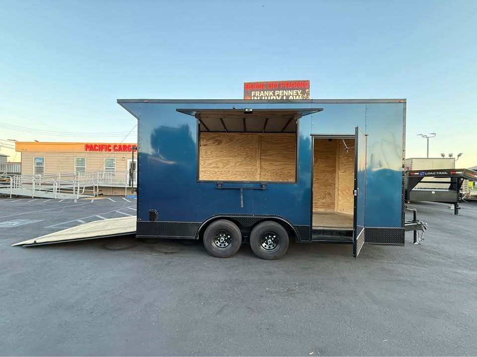 Enclosed Concesion Trailer 8.5x16ta utility cargo trailer