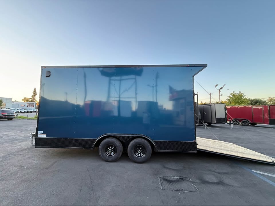 Enclosed Concesion Trailer 8.5x16ta utility cargo trailer