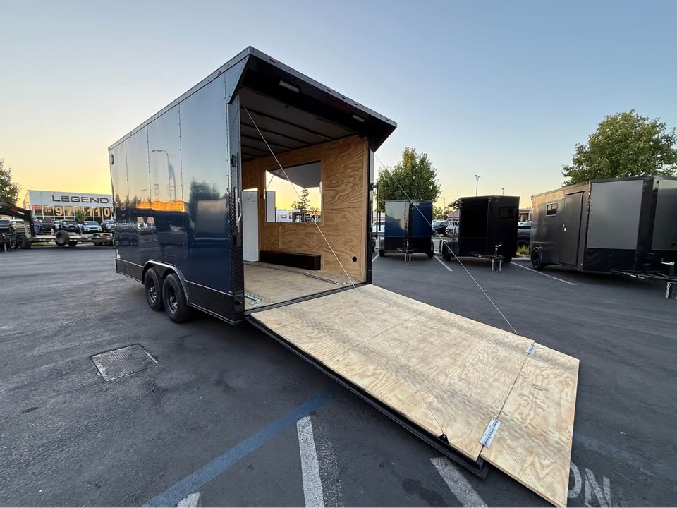 Enclosed Concesion Trailer 8.5x16ta utility cargo trailer