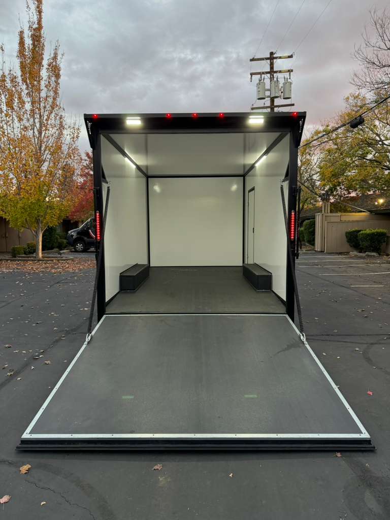 2026 Enclosed Carhauler Toyhauler 8.5x16ta utility cargo trailer