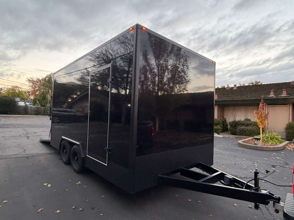 2026 Enclosed Carhauler Toyhauler 8.5x16ta utility cargo trailer