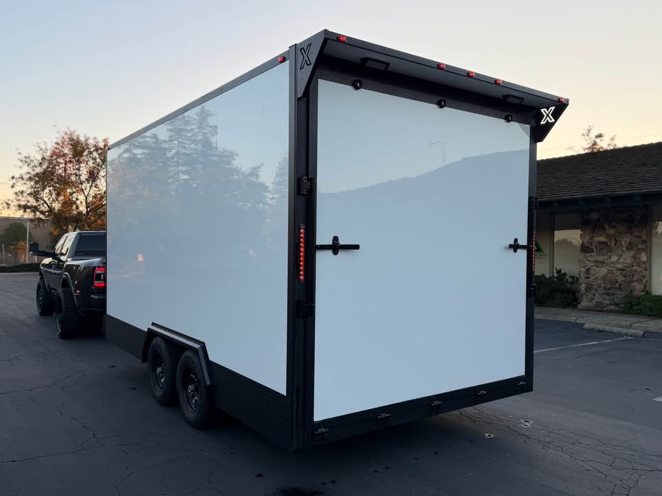 2026 Enclosed Carhauler Toyhauler 8.5x16ta utility cargo trailer