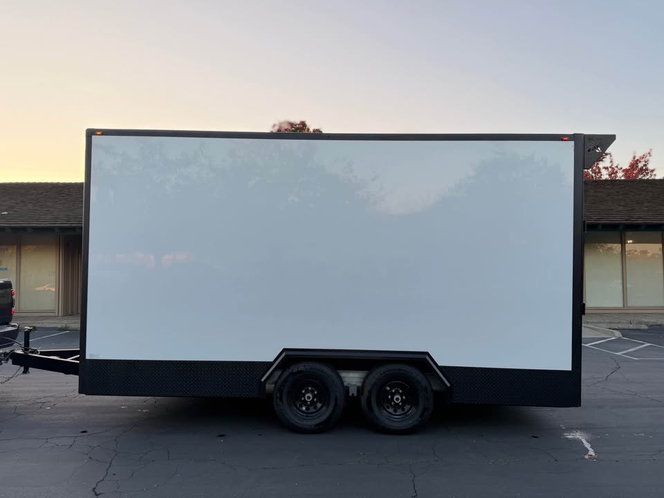 2026 Enclosed Carhauler Toyhauler 8.5x16ta utility cargo trailer