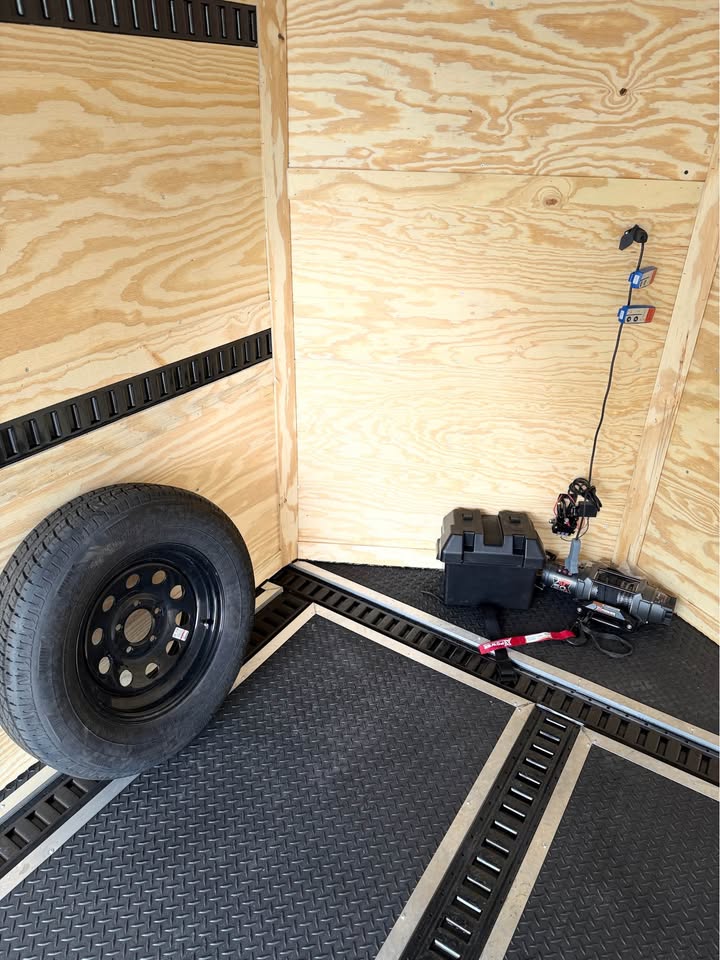 2026 7x12 TA 2026 Enclosed Cargo Race Trailer 7x12TA Black — photo 8 of 10