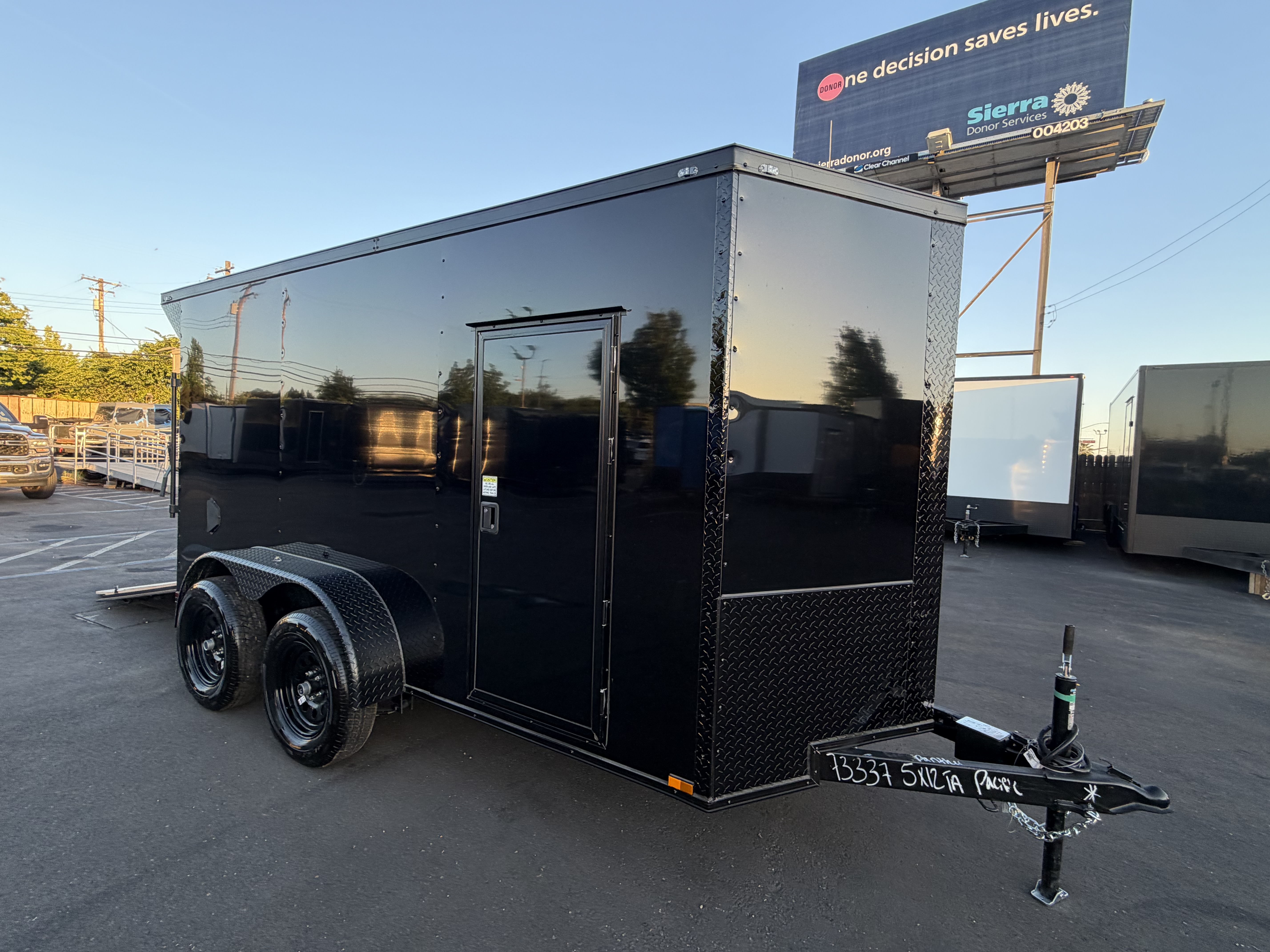 2026 5x12 TA 2026 Panther Cargo 5x12TA Black