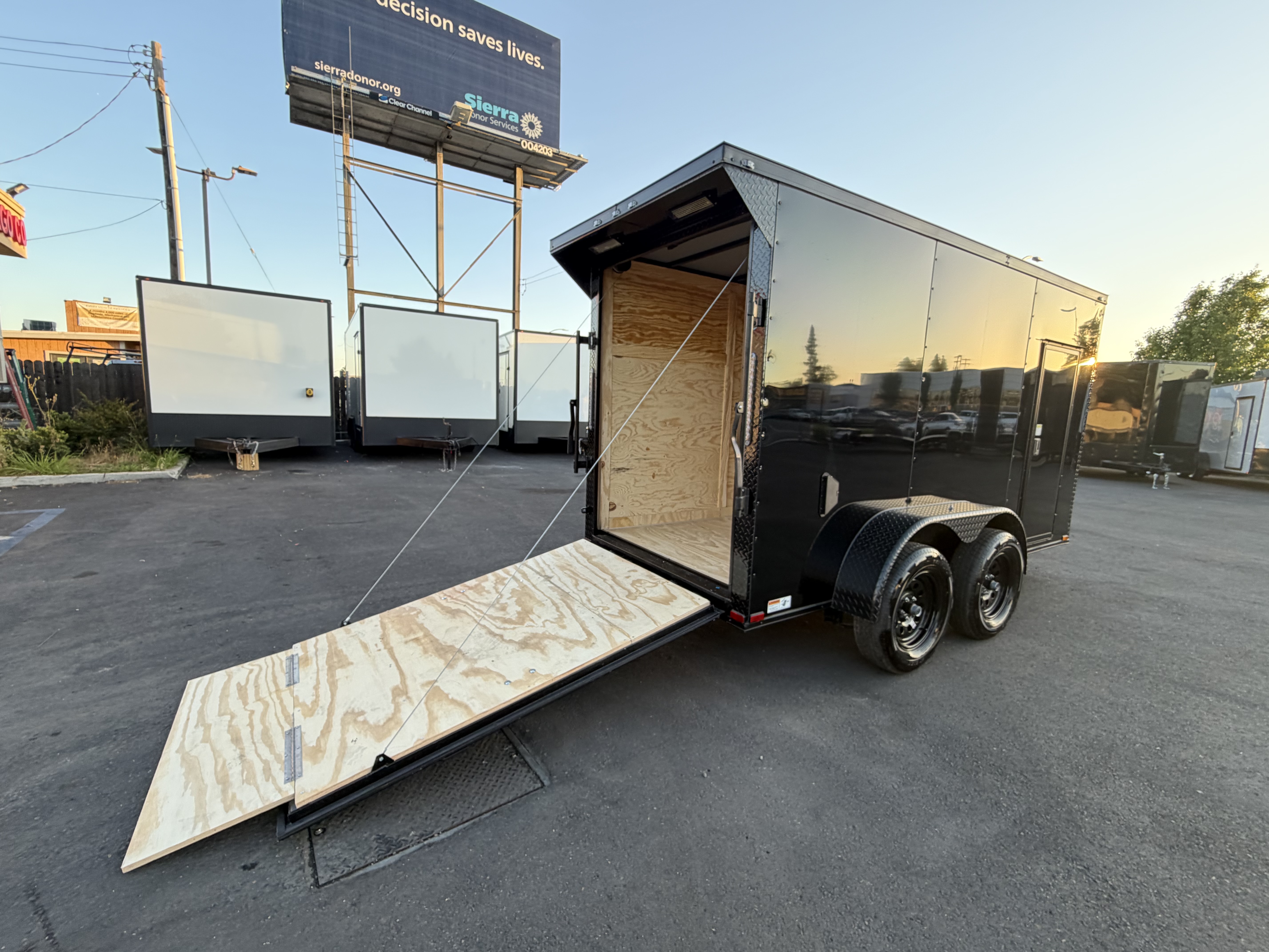 2026 5x12 TA 2026 Panther Cargo 5x12TA Black — photo 8 of 13