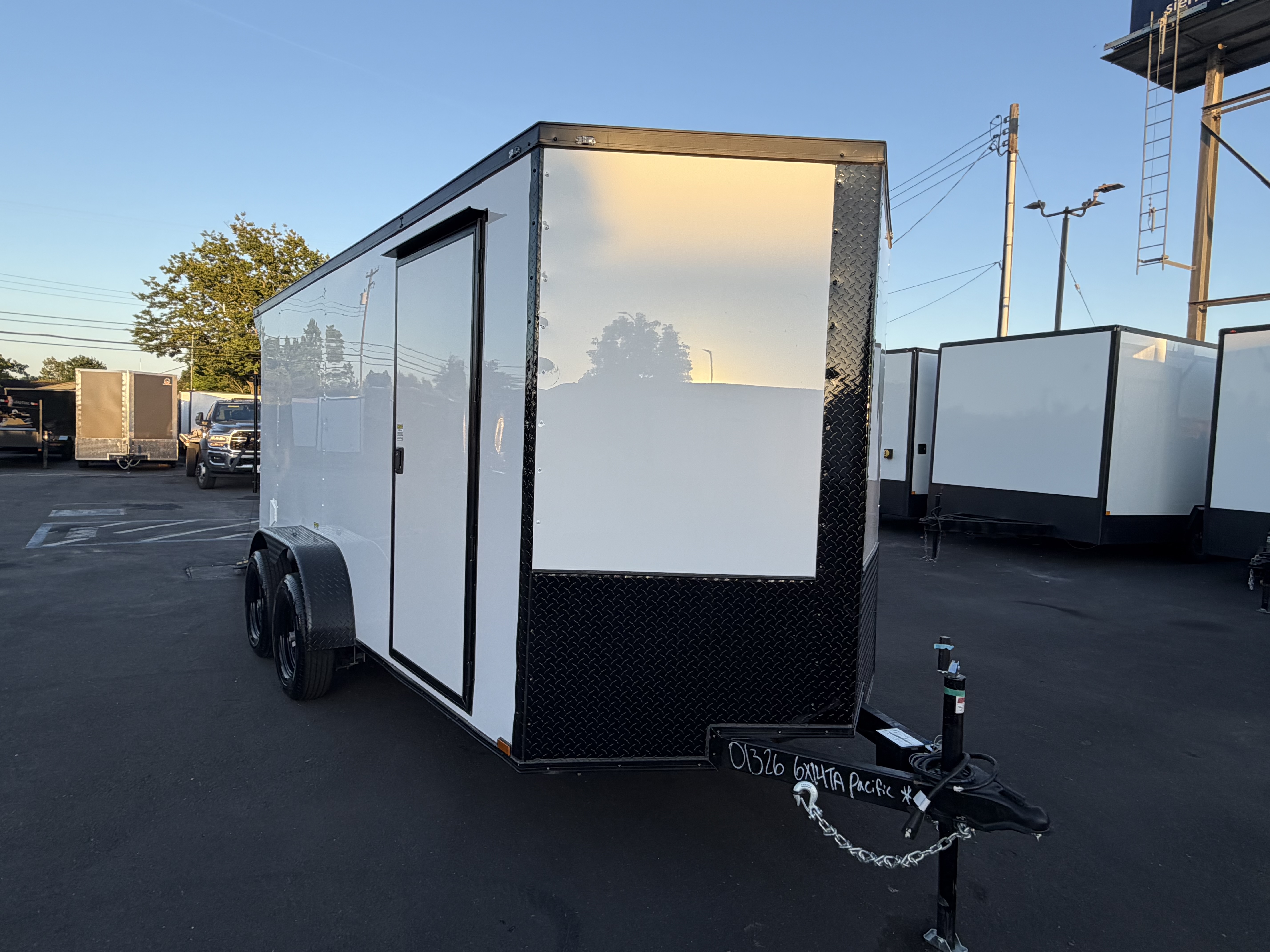 2026 6x14 TA 2026 Panther Cargo 6x14TA White