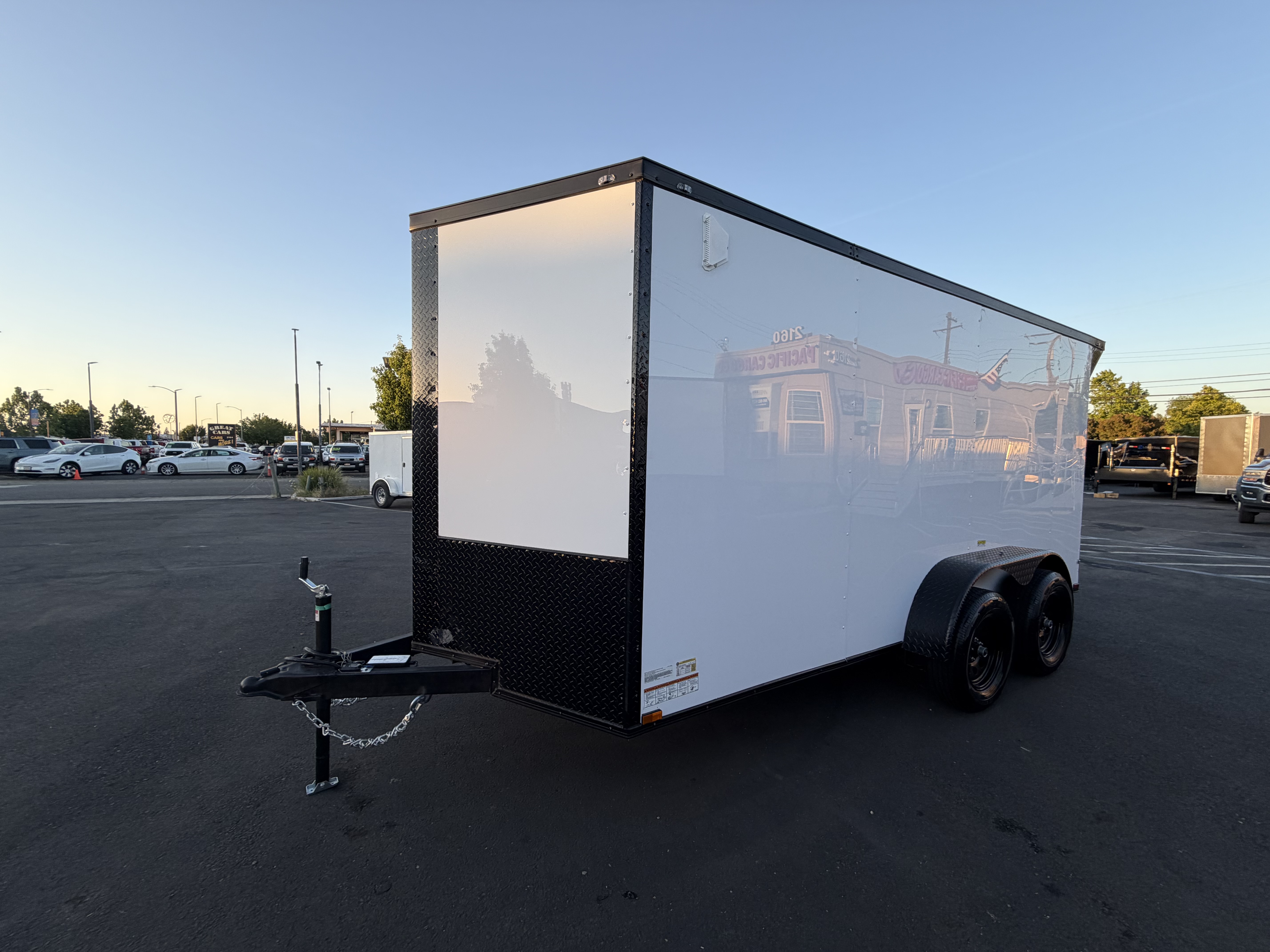2026 6x14 TA 2026 Panther Cargo 6x14TA White — photo 2 of 12