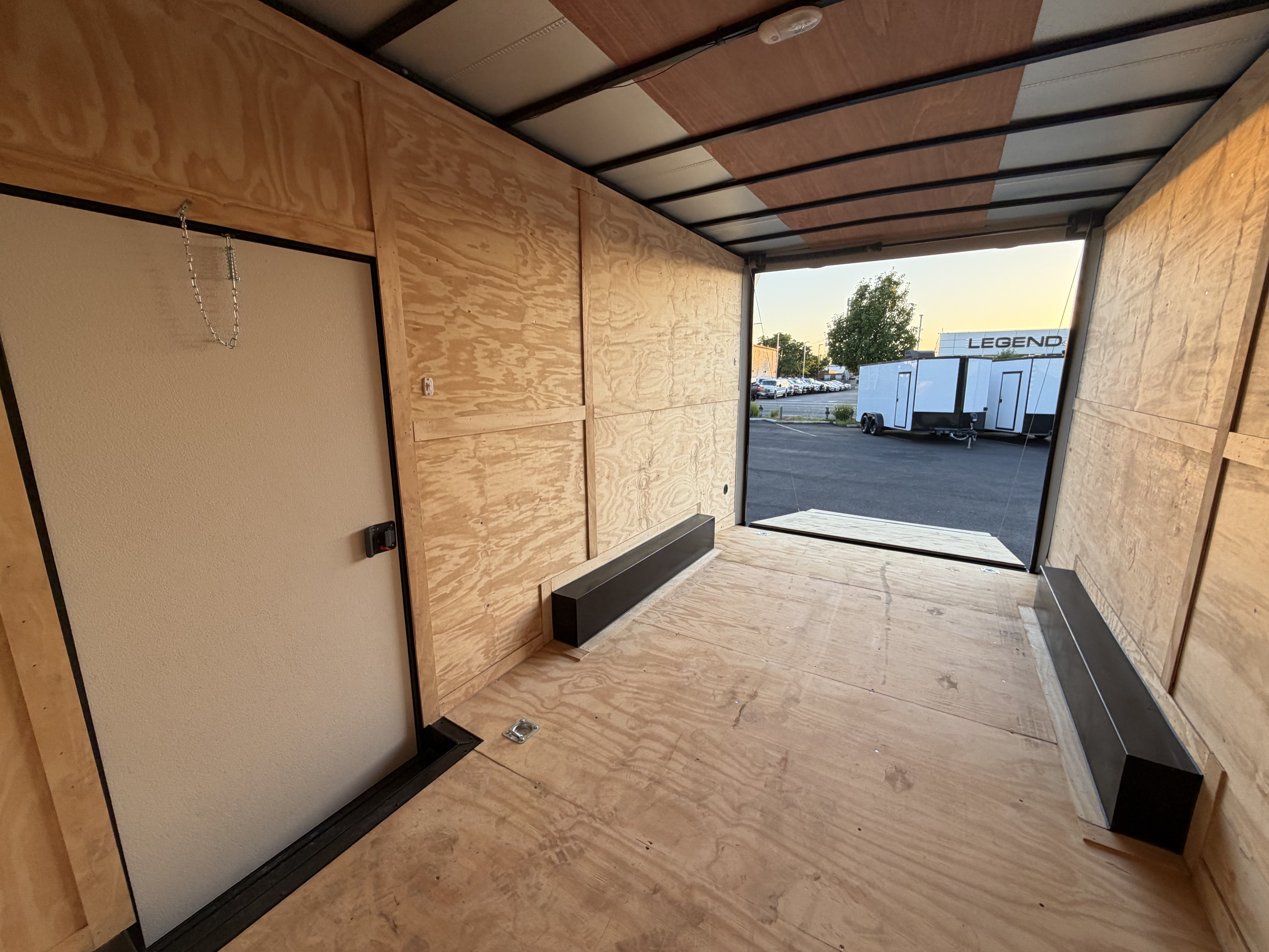 2026 8.5x16 TA 2026 Panther Cargo 8.5x16TA Carhauler Toyhauler Black — photo 10 of 10