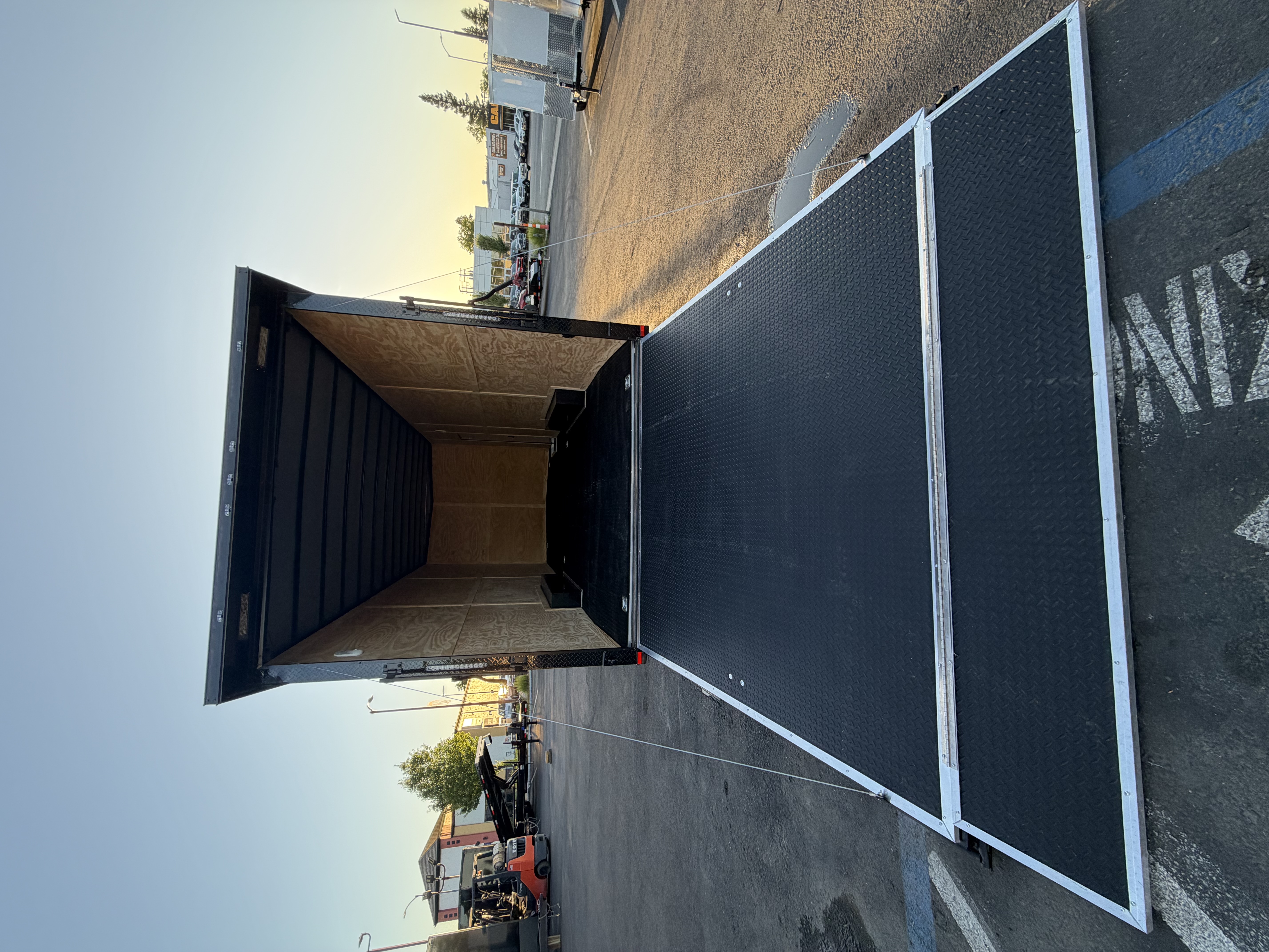 2026 8.5x24 TA 2026 Panther Cargo 8.5x24TA Carhauler Toyhauler Black — photo 11 of 12