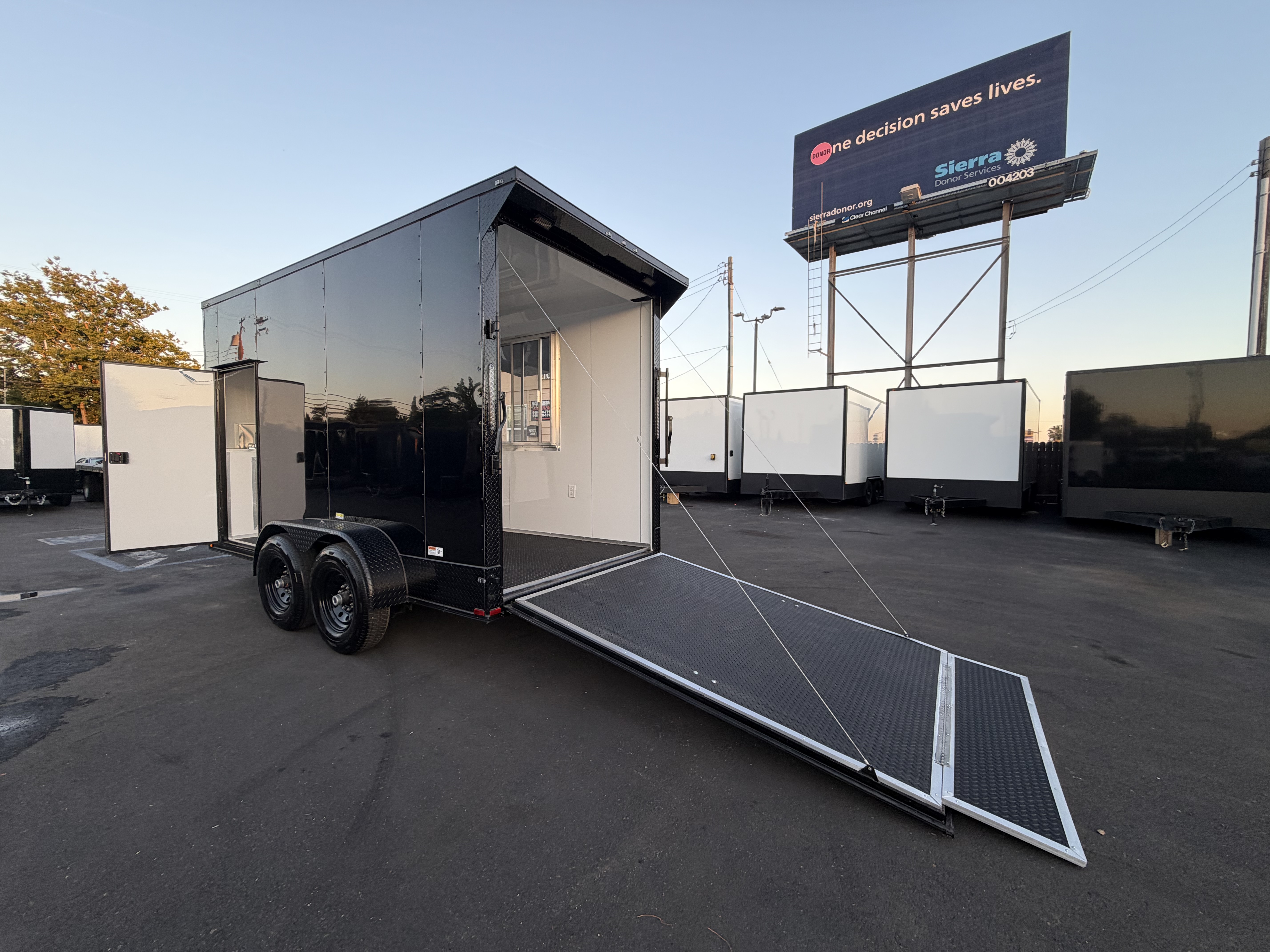 2026 7x14 TA 2026 Panther Cargo 7x14TA Concession Trailer Black — photo 17 of 20