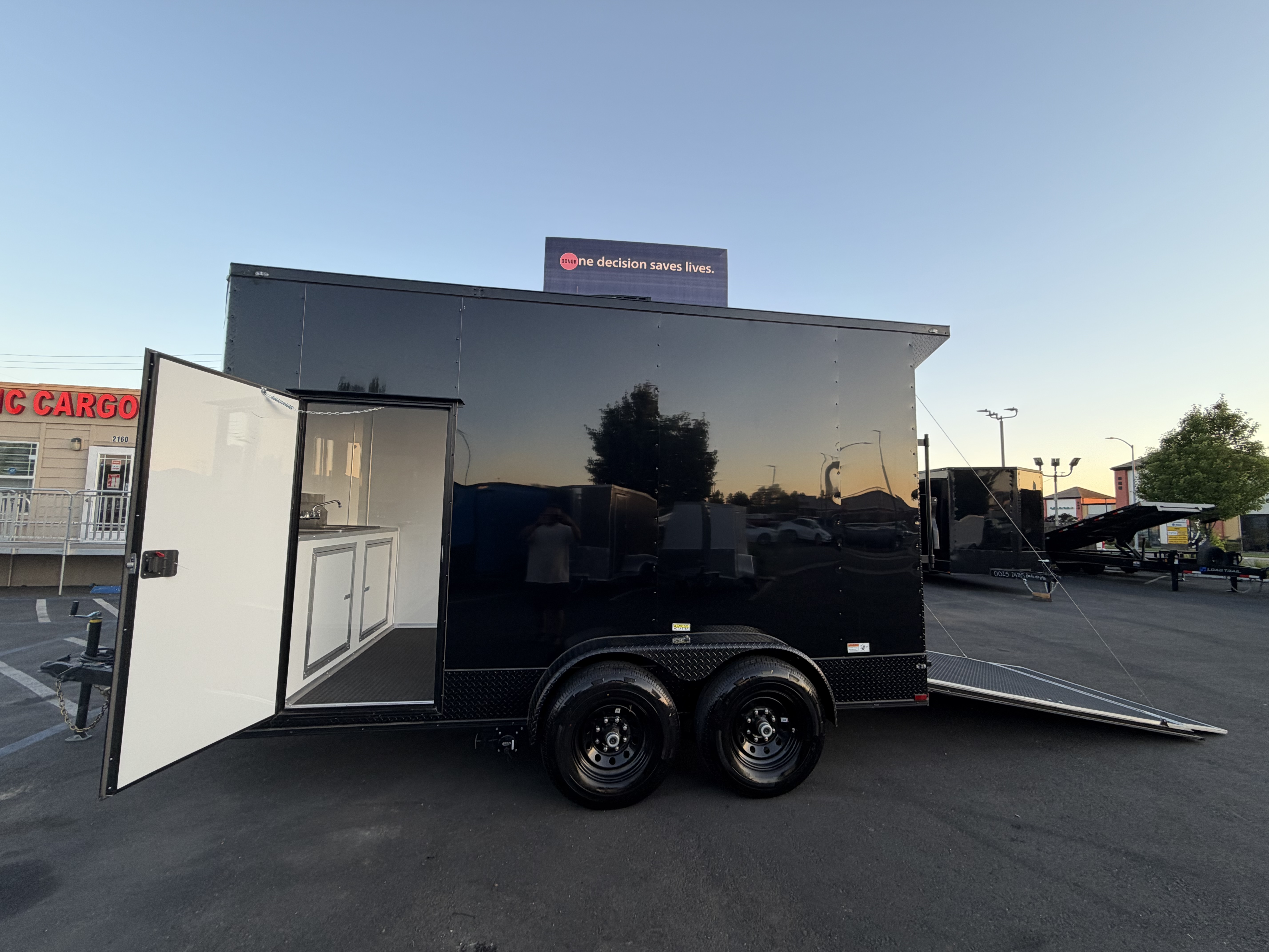 2026 7x14 TA 2026 Panther Cargo 7x14TA Concession Trailer Black — photo 16 of 20