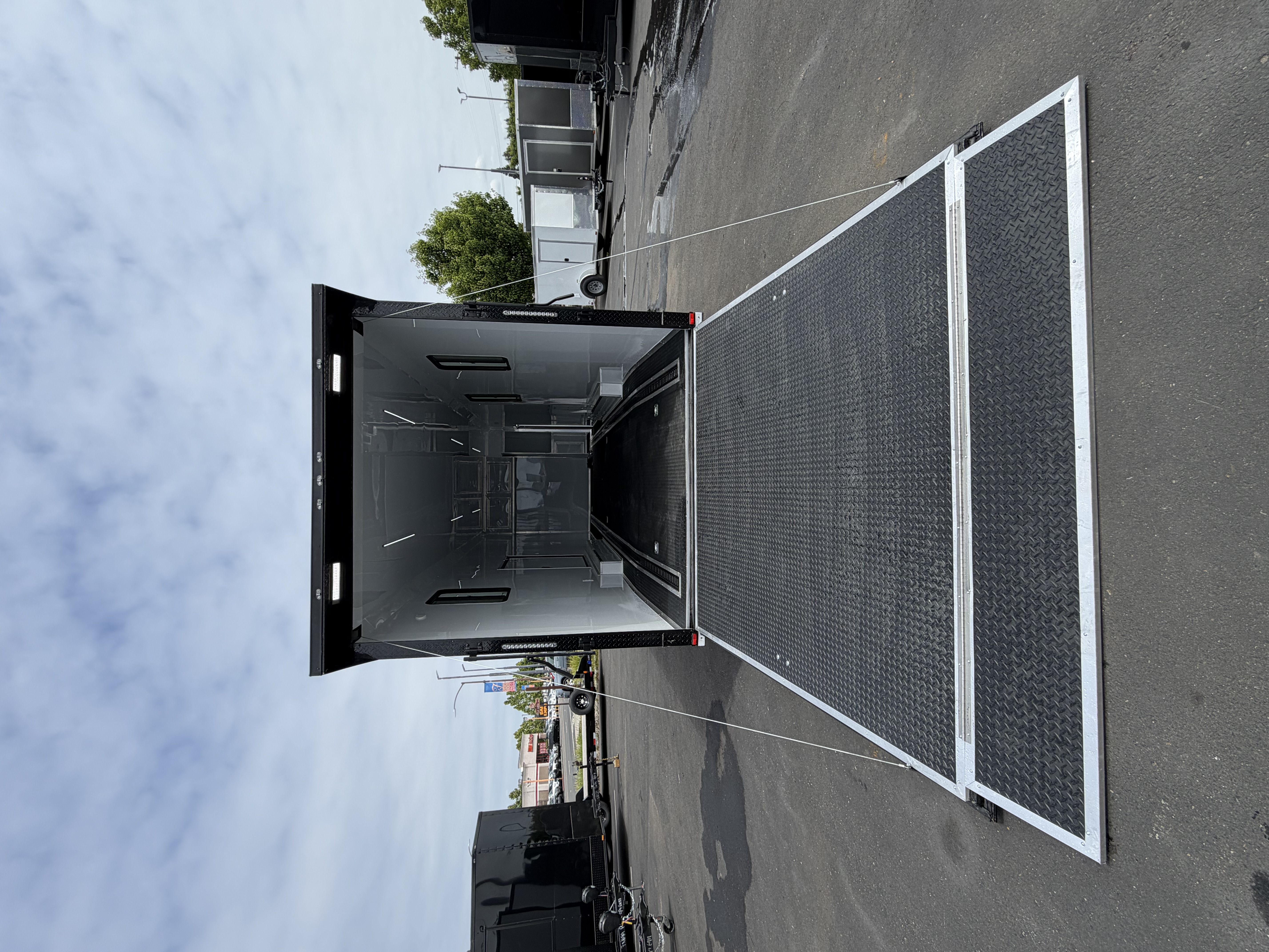 2026 8.5x36 TTA 2026 Panther Cargo 8.5x36TTA5 Race Trailer Toyhauler Charcoal — photo 7 of 17