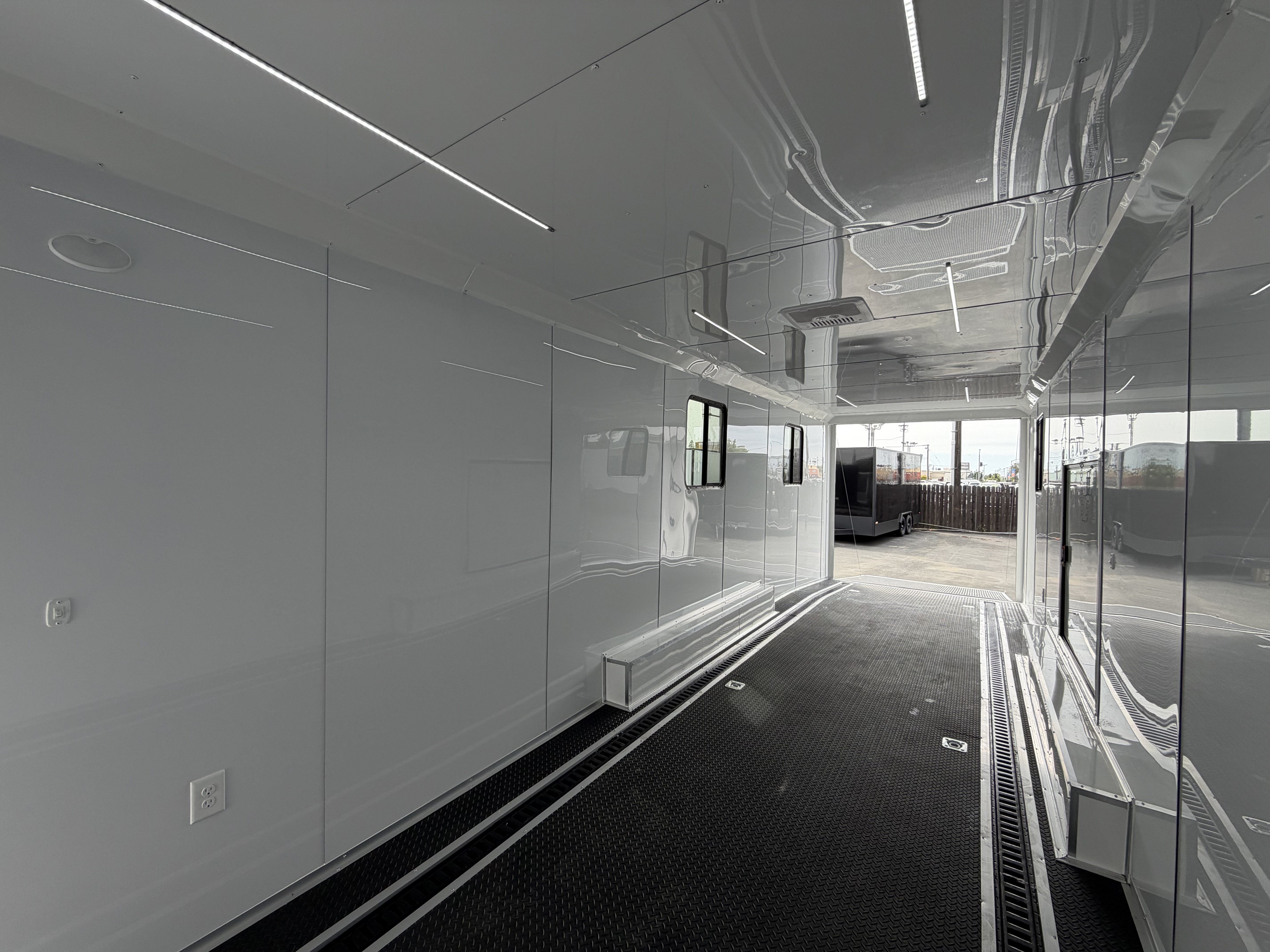 2026 8.5x36 TTA 2026 Panther Cargo 8.5x36TTA5 Race Trailer Toyhauler Charcoal — photo 11 of 17