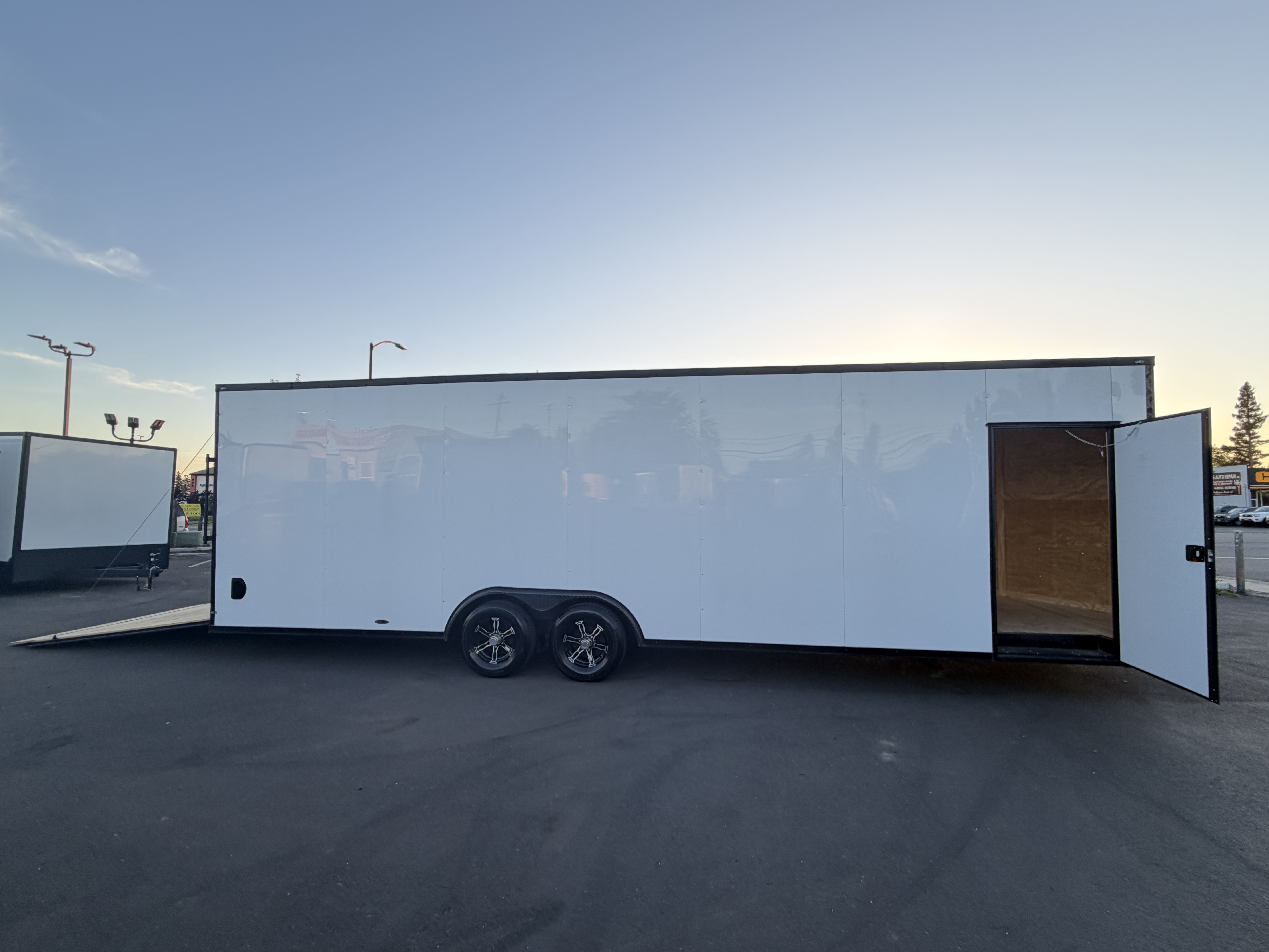 2026 8.5x28 TA DSG 8.5x28TA Carhauler Toyhauler Trailer White — photo 4 of 10
