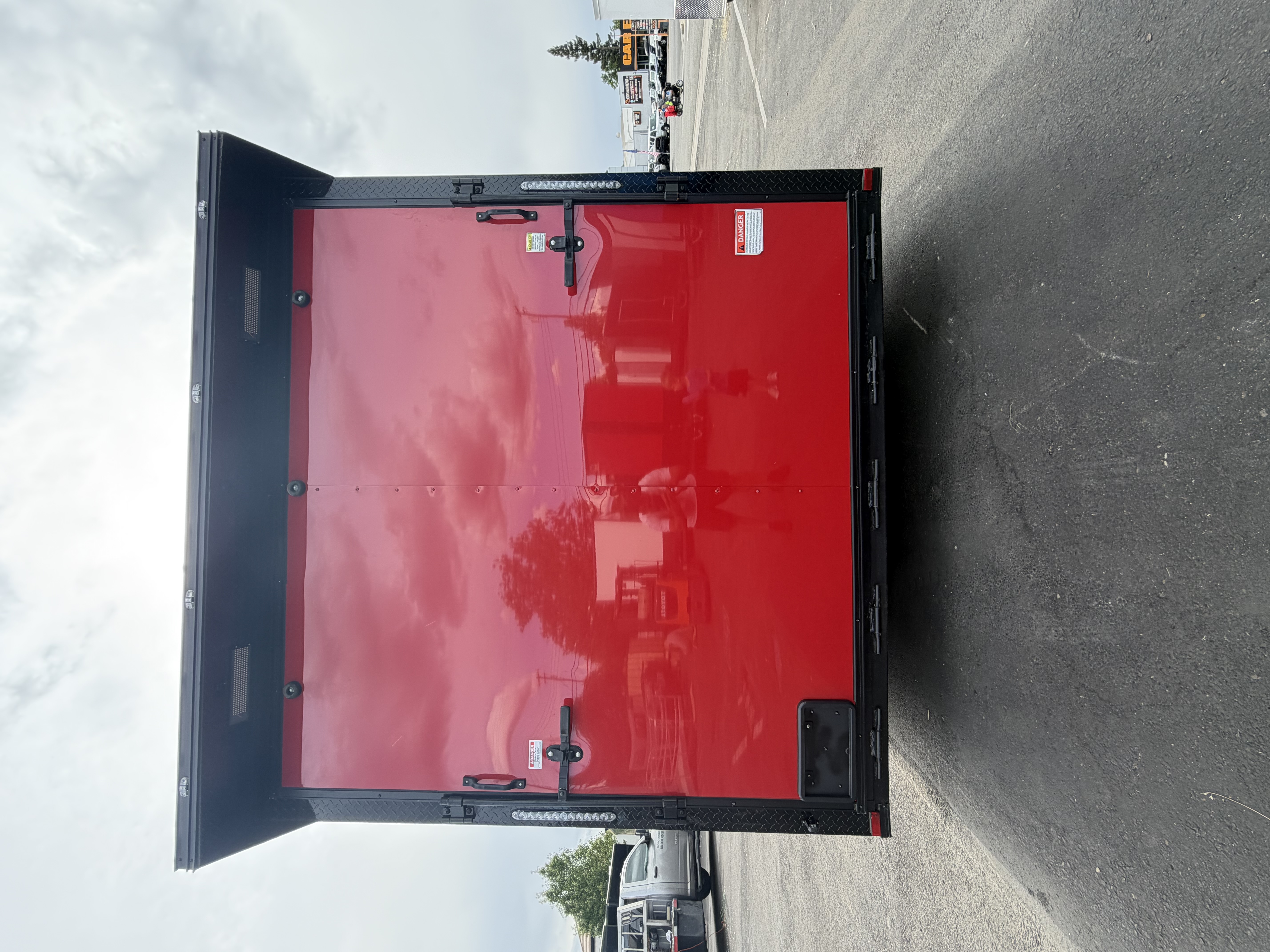 2026 8.5x24 TA 2026 Panther Cargo 8.5x24TA Race Trailer Red — photo 13 of 14