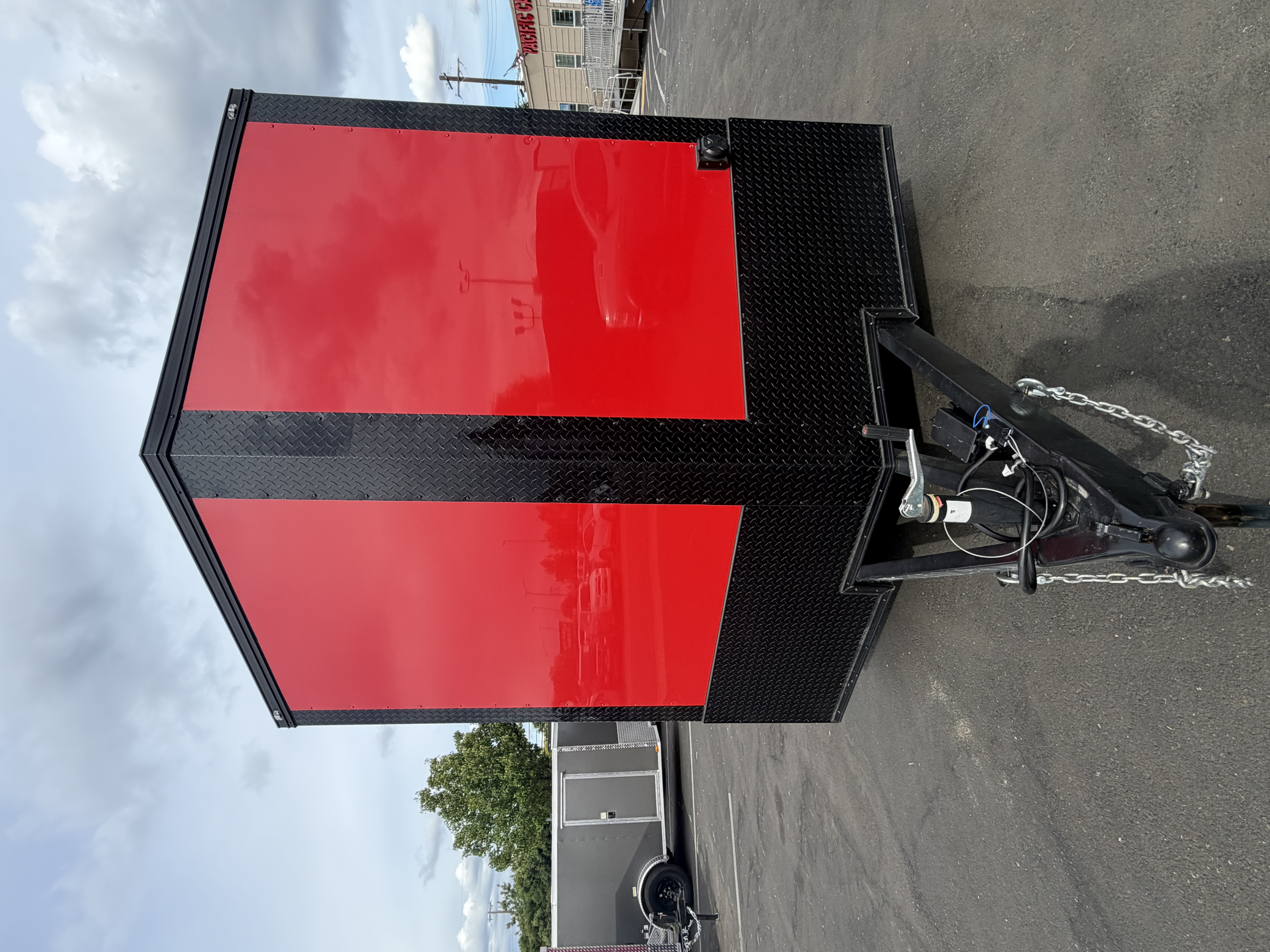 2026 8.5x24 TA 2026 Panther Cargo 8.5x24TA Race Trailer Red — photo 8 of 14