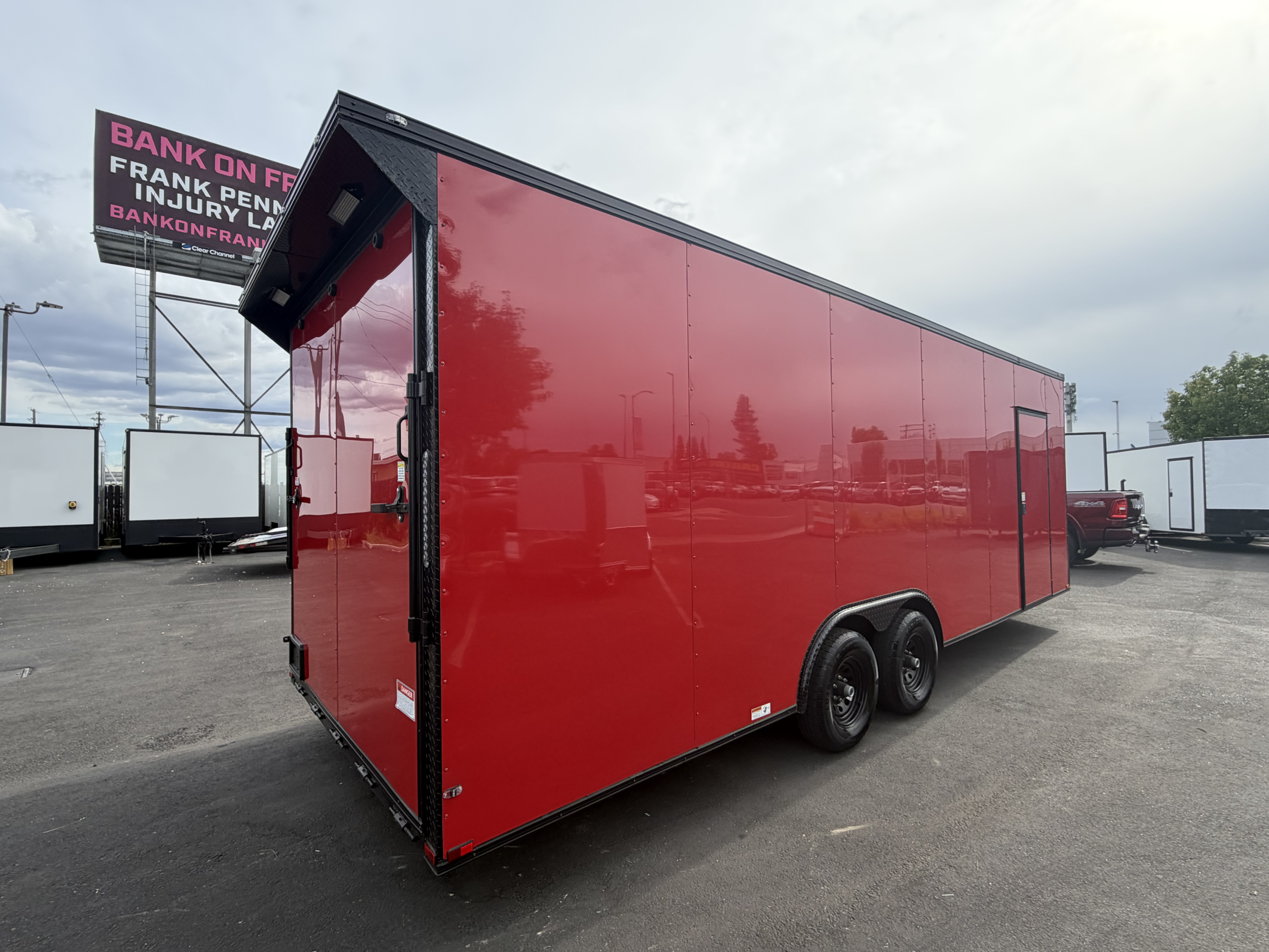 2026 8.5x24 TA 2026 Panther Cargo 8.5x24TA Race Trailer Red — photo 12 of 14