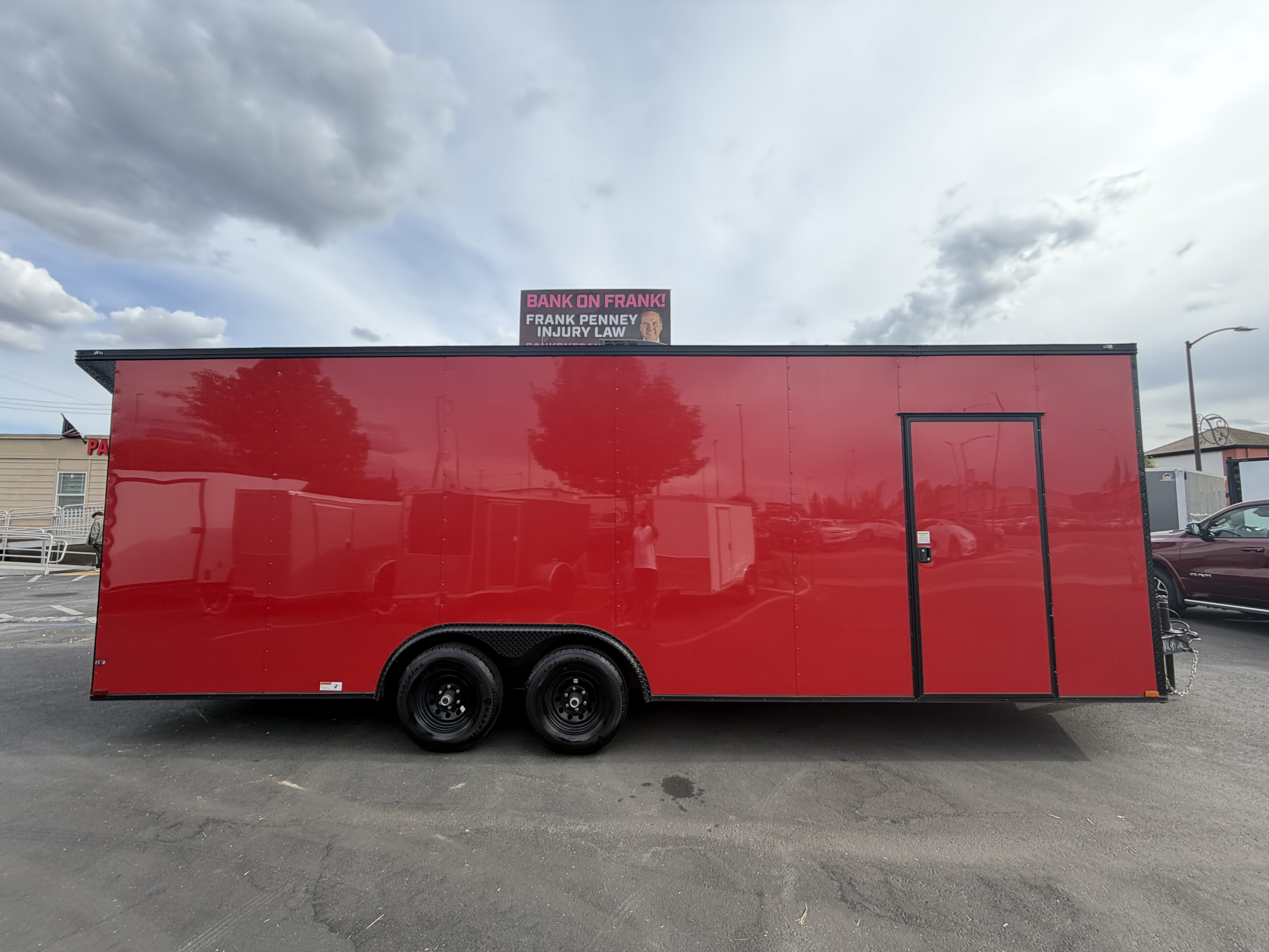 2026 8.5x24 TA 2026 Panther Cargo 8.5x24TA Race Trailer Red — photo 11 of 14