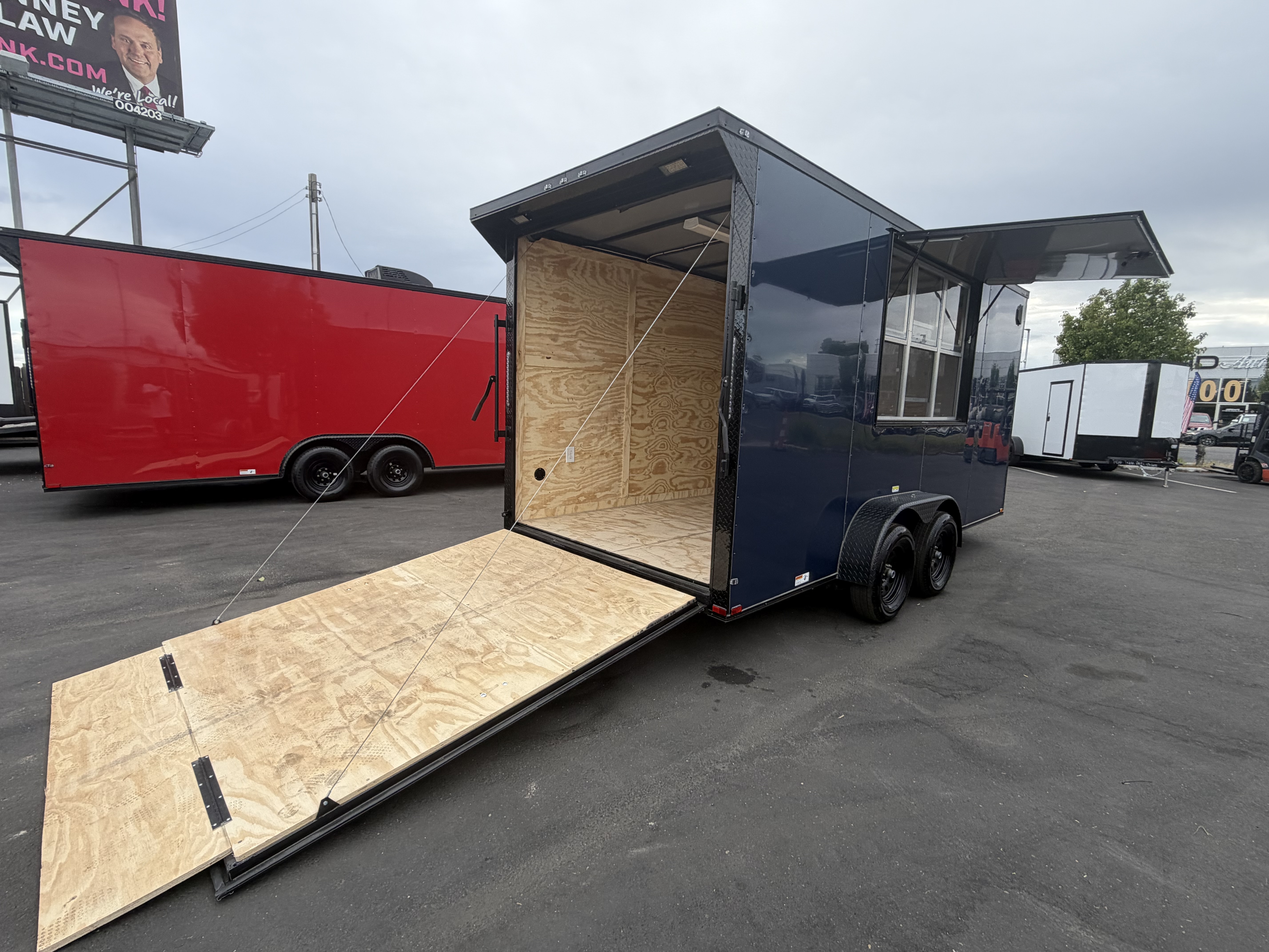 2026 7x16 TA 2026 Panther Cargo 7x16TA Concession Indigo Blue — photo 3 of 14