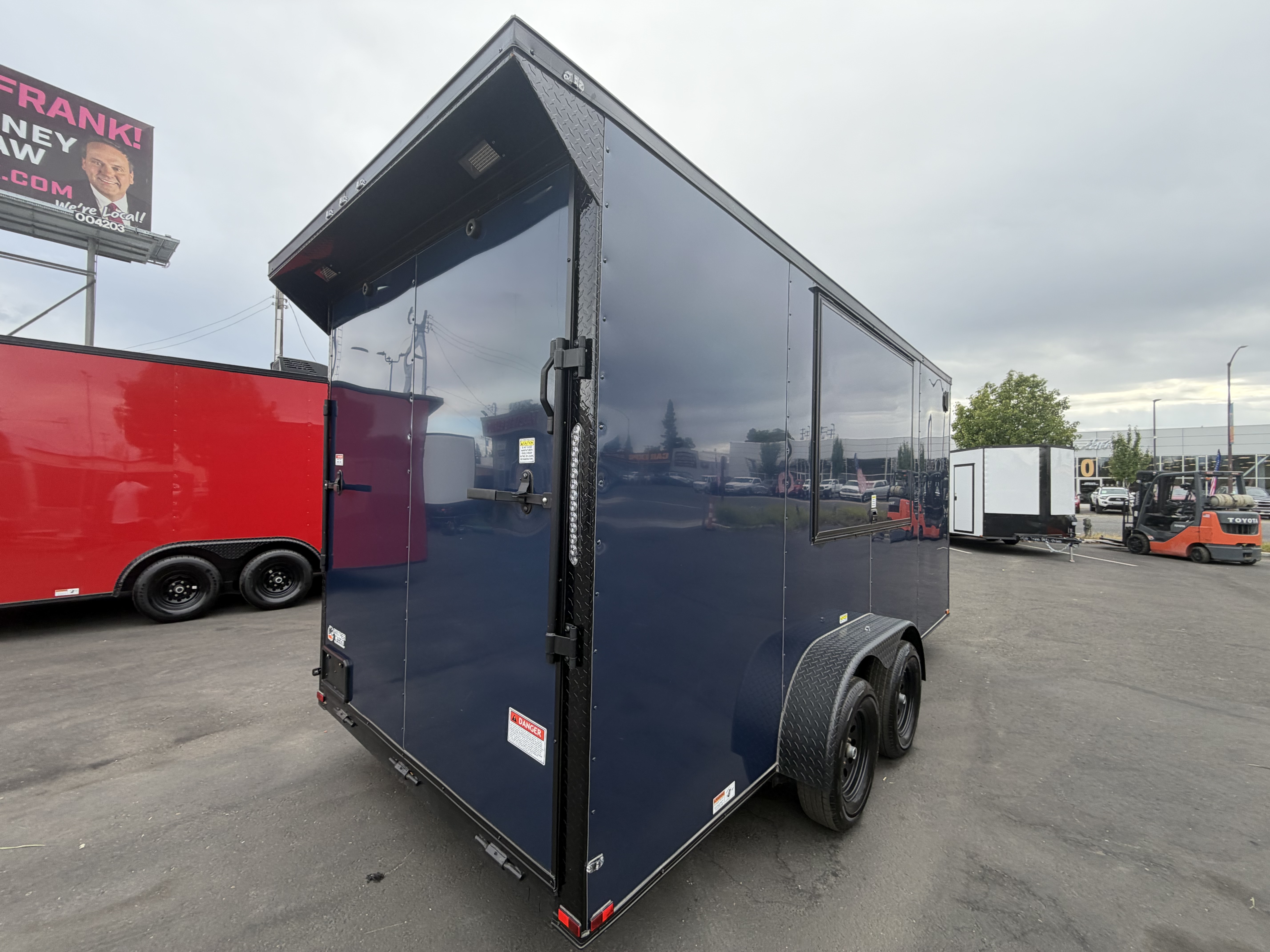 2026 7x16 TA 2026 Panther Cargo 7x16TA Concession Indigo Blue — photo 10 of 14