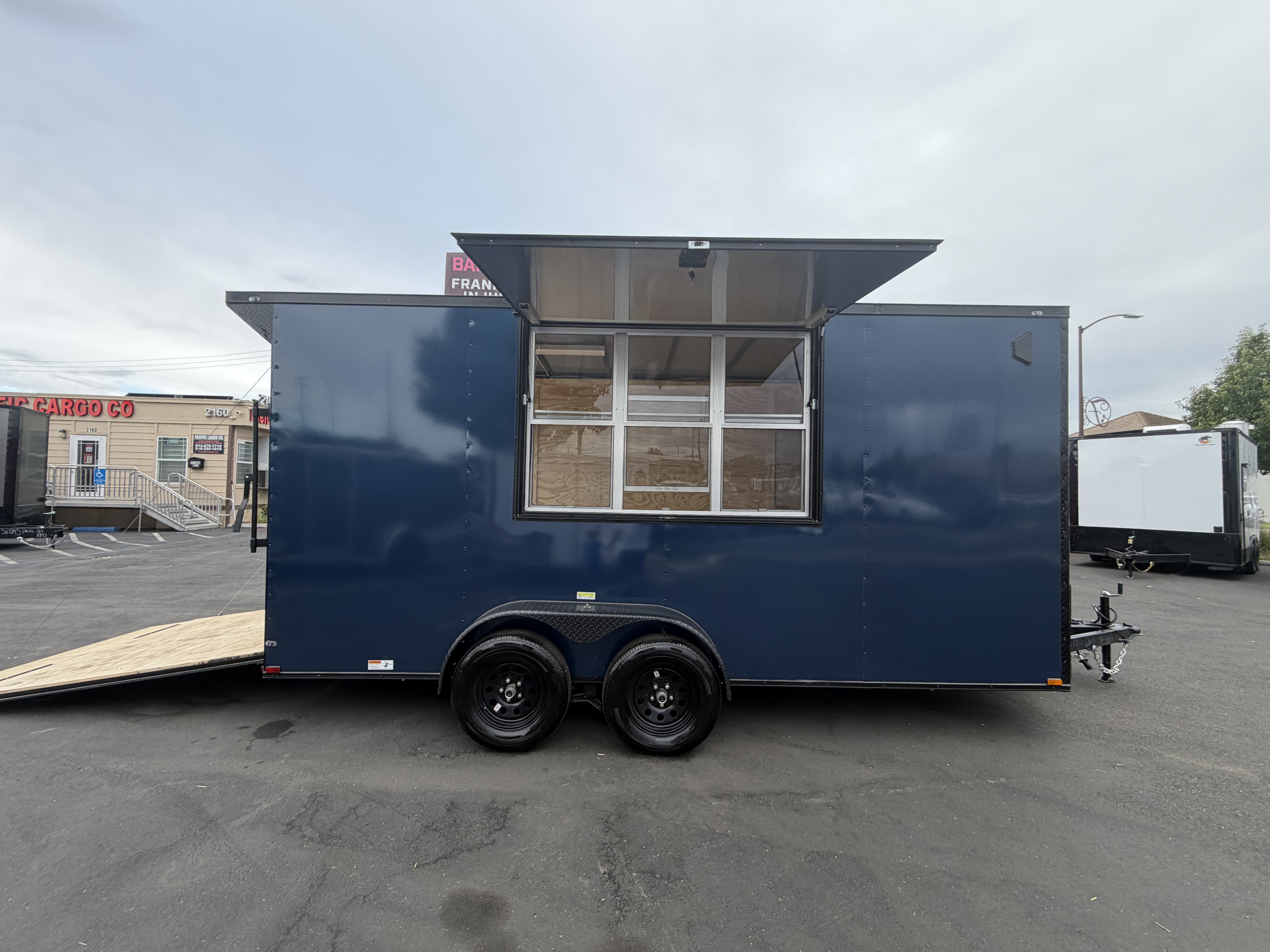 2026 7x16 TA 2026 Panther Cargo 7x16TA Concession Indigo Blue — photo 2 of 14