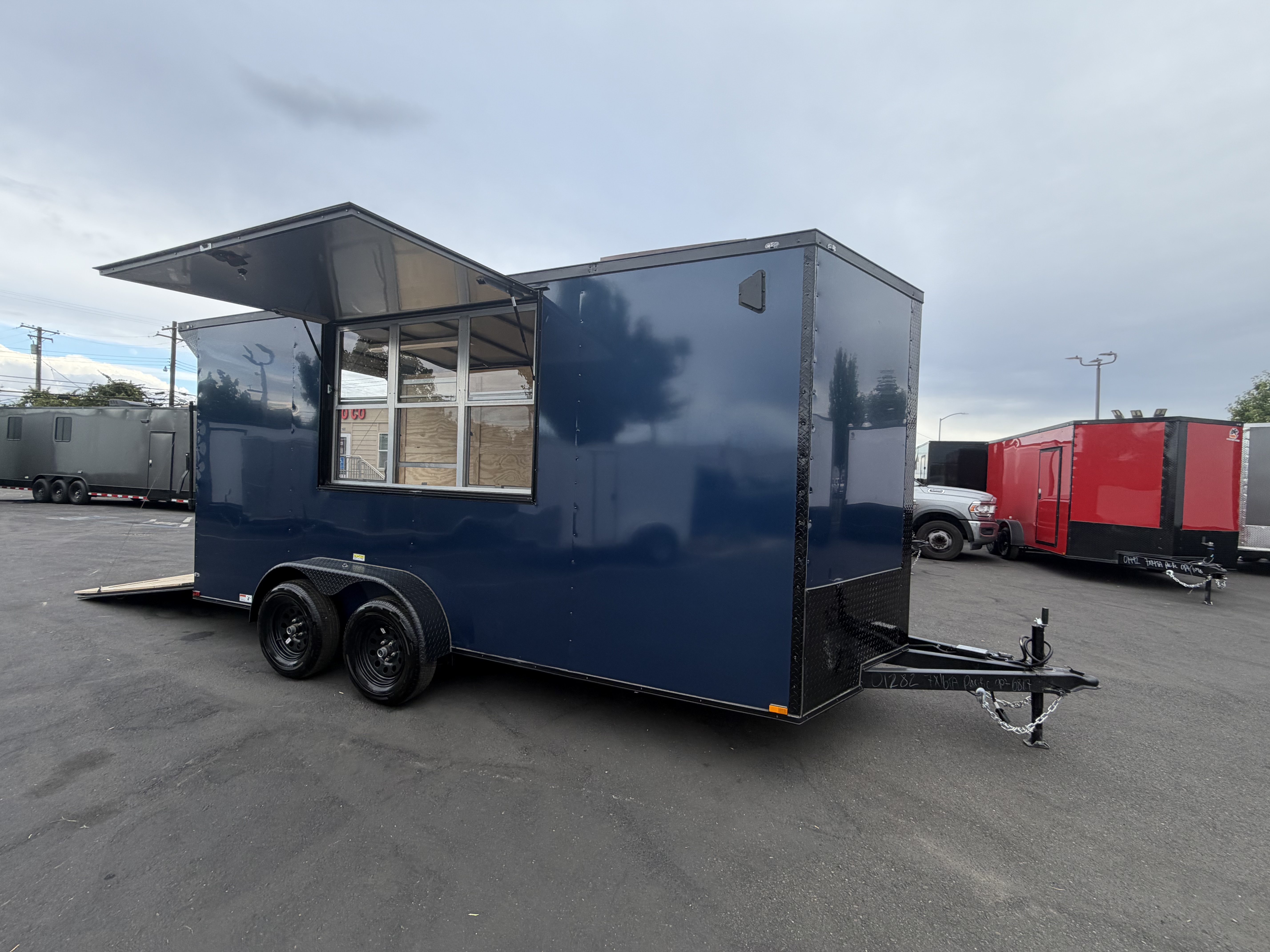 2026 7x16 TA 2026 Panther Cargo 7x16TA Concession Indigo Blue — photo 1 of 14