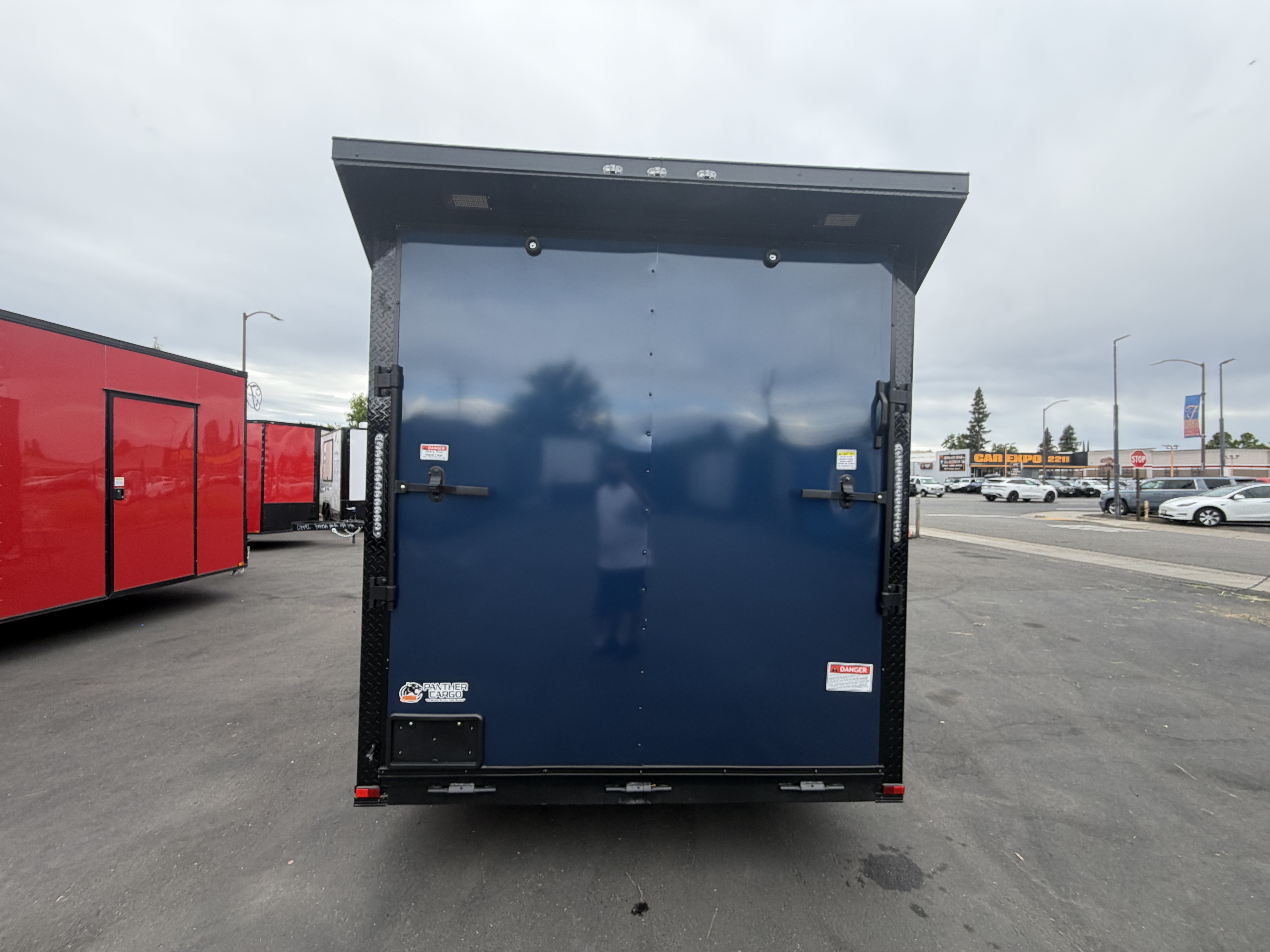 2026 7x16 TA 2026 Panther Cargo 7x16TA Concession Indigo Blue — photo 12 of 14