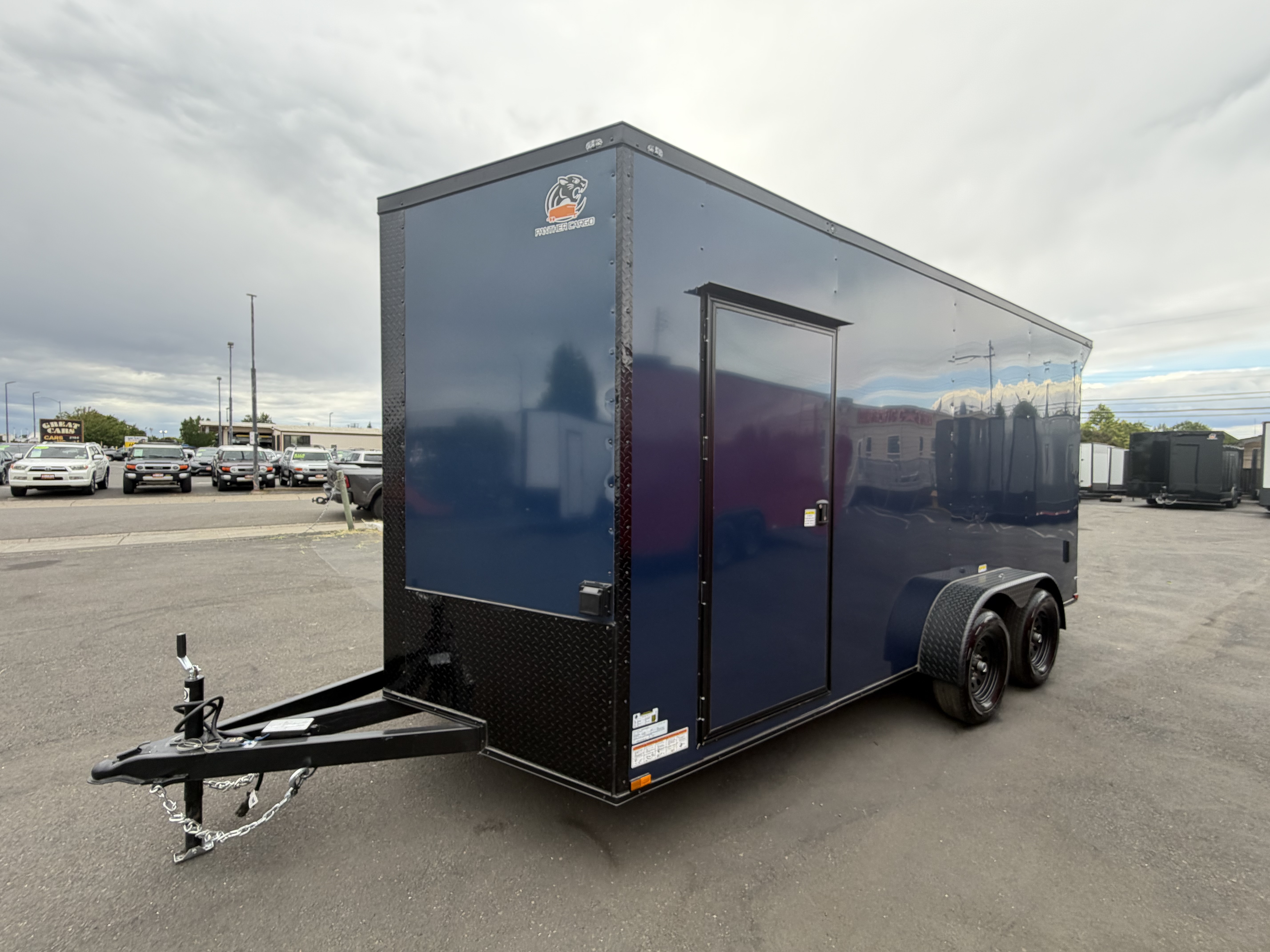 2026 7x16 TA 2026 Panther Cargo 7x16TA Concession Indigo Blue — photo 9 of 14