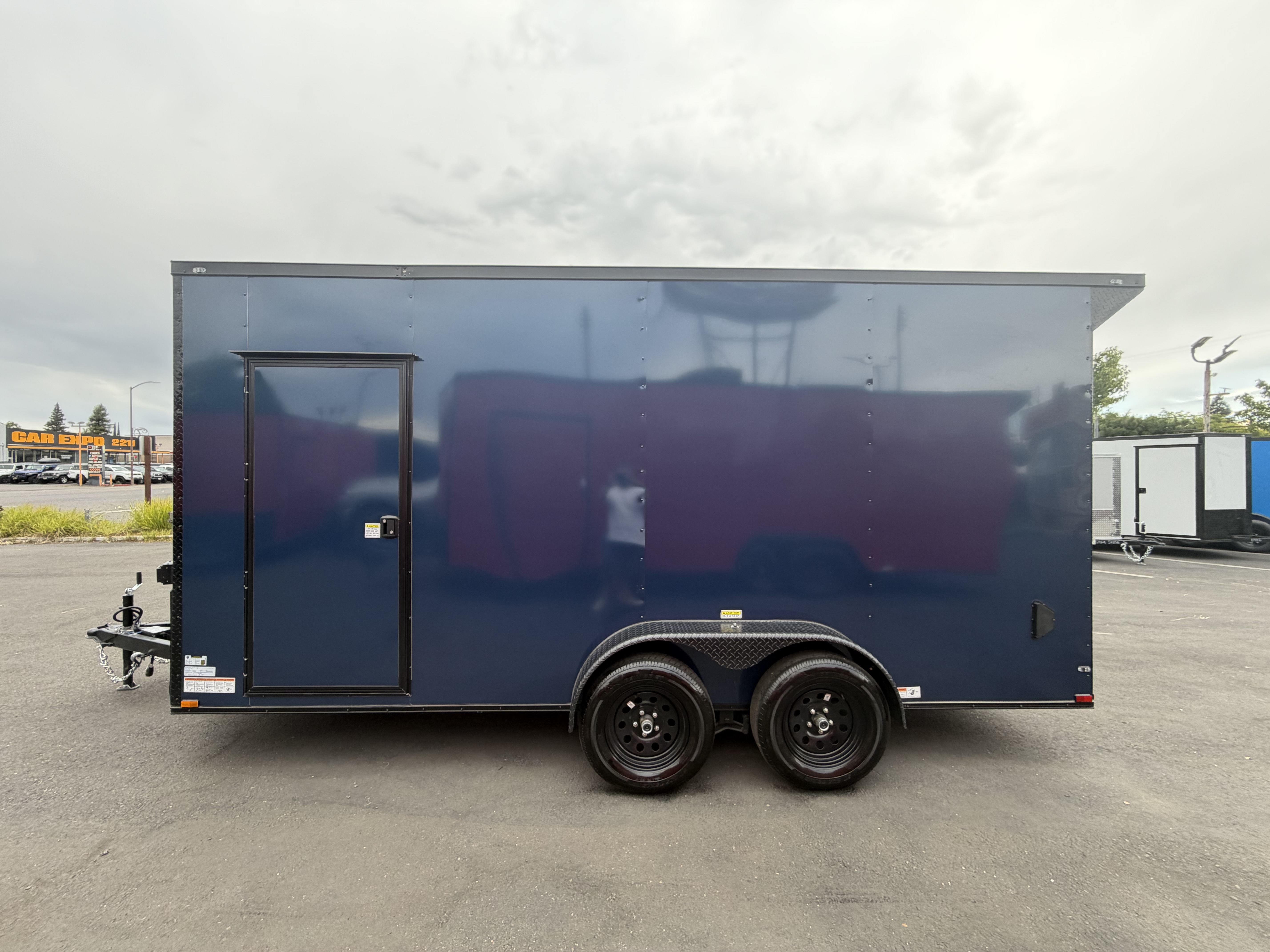 2026 7x16 TA 2026 Panther Cargo 7x16TA Concession Indigo Blue — photo 11 of 14