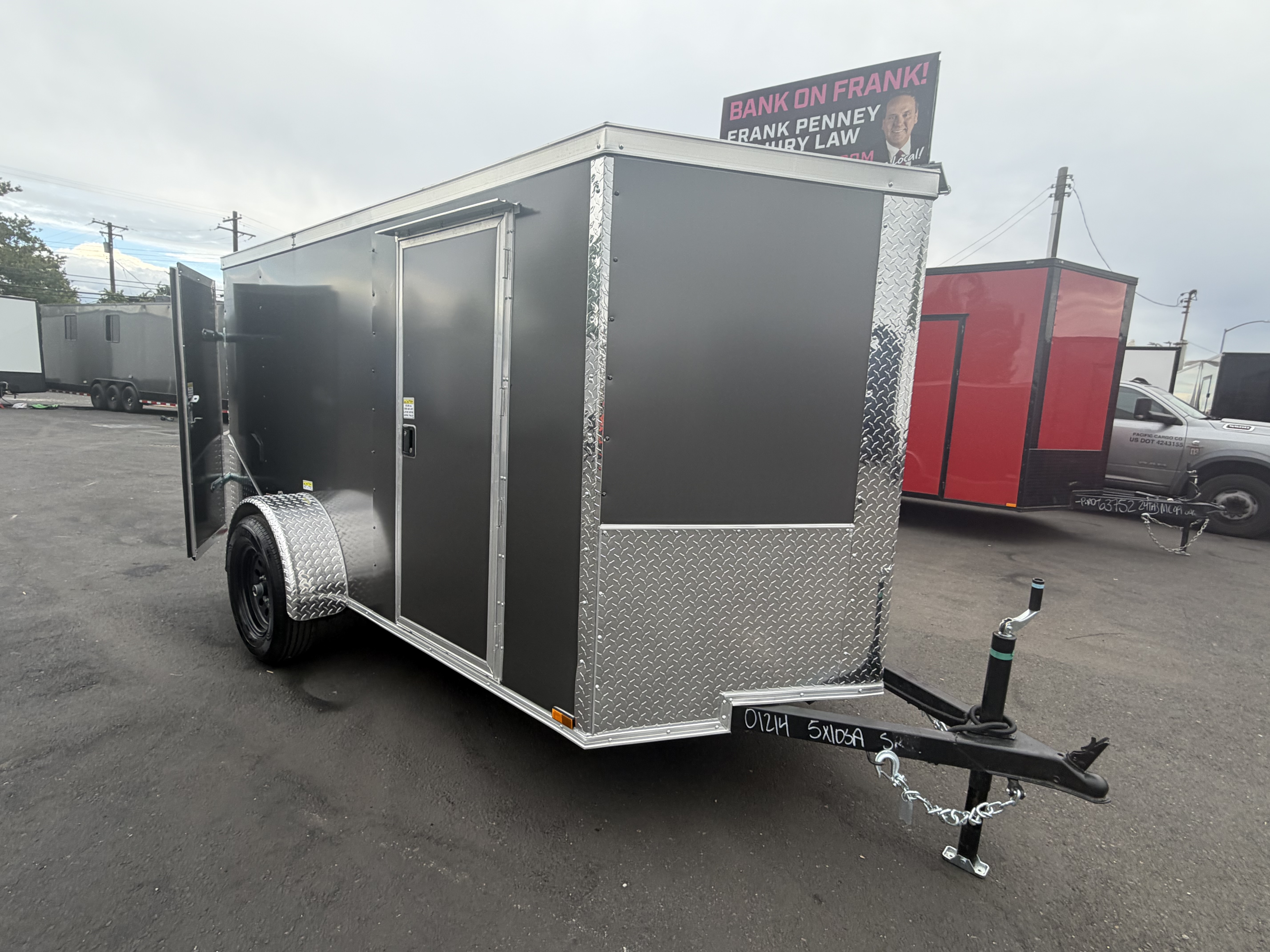 2026 5x10 SA 2026 Panther Cargo 5x10SA Charcoal
