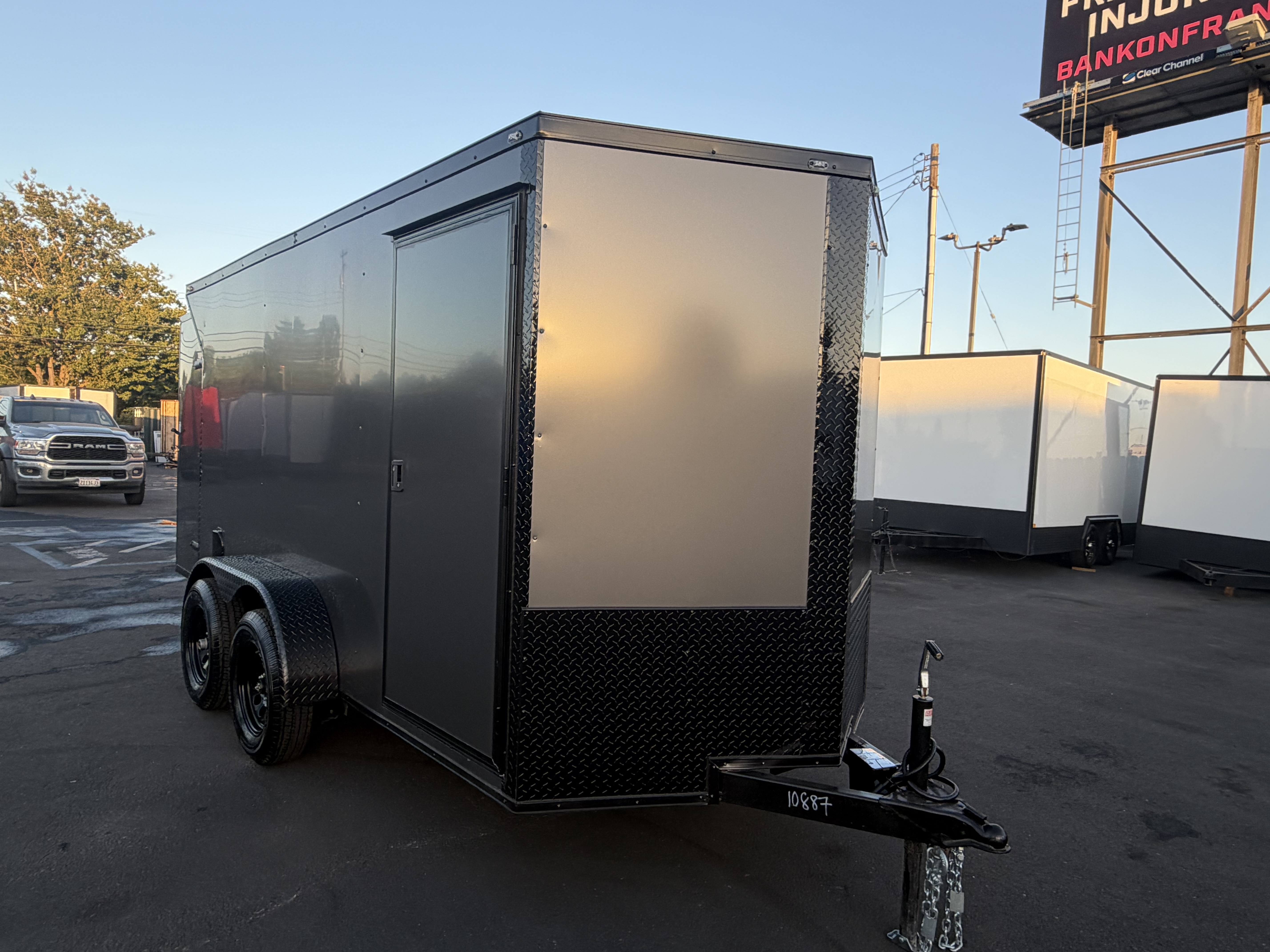 2026 6x12 TA 2026 Panther Cargo 6x12TA Charcoal