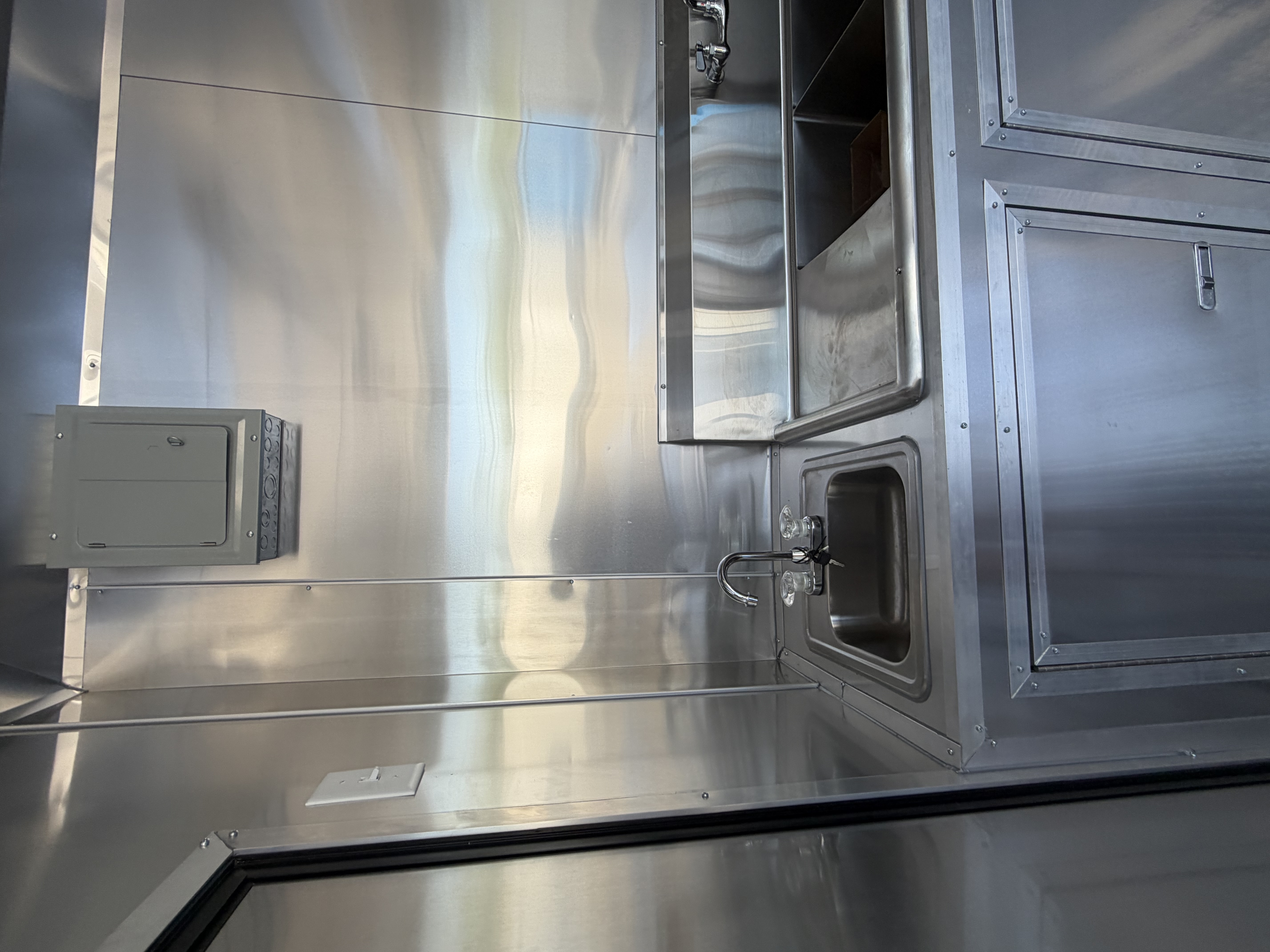 2026 8.5x14 TA 2026 Panther Cargo Concession Trailer White — photo 9 of 11