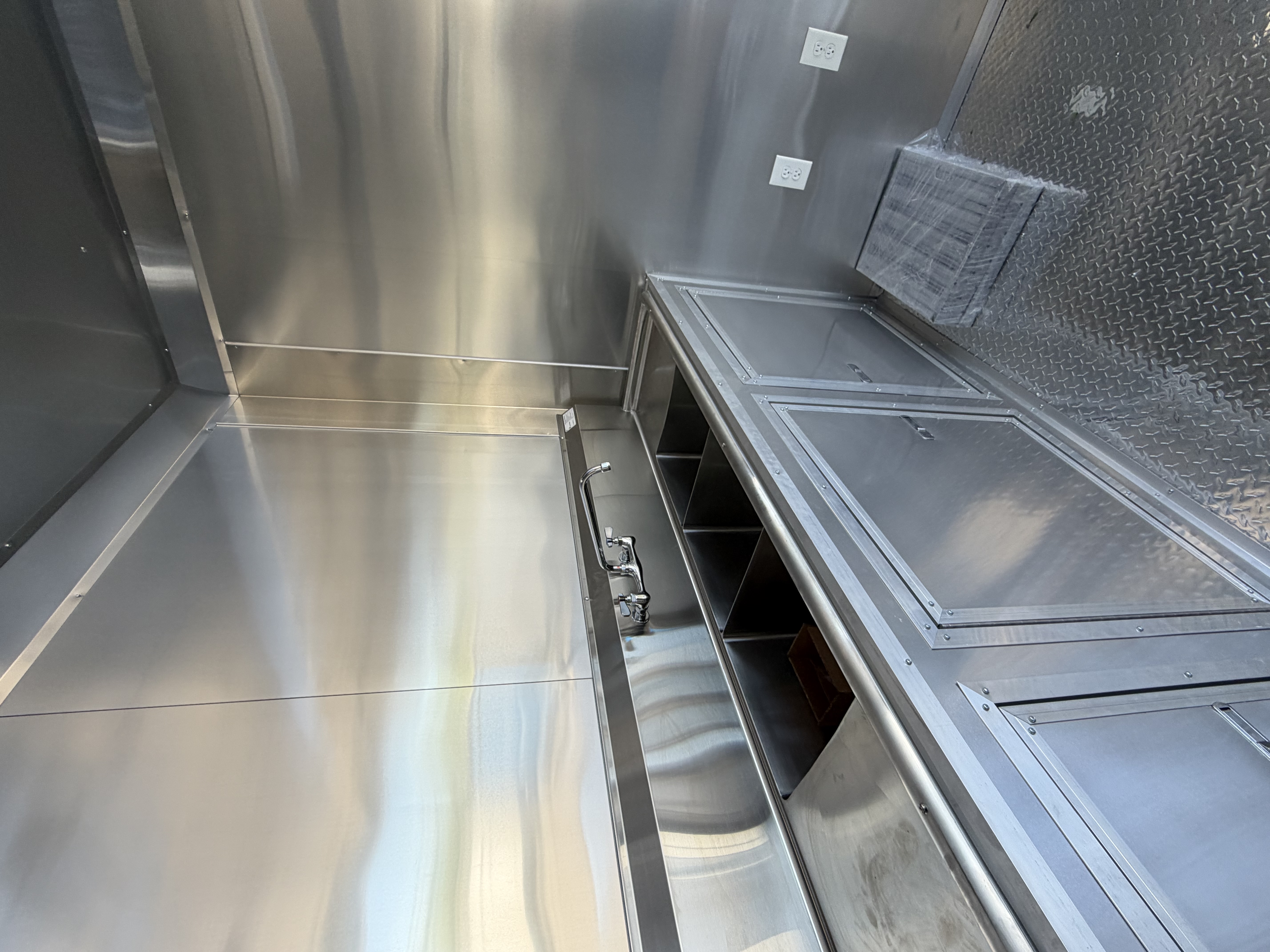 2026 8.5x14 TA 2026 Panther Cargo Concession Trailer White — photo 7 of 11