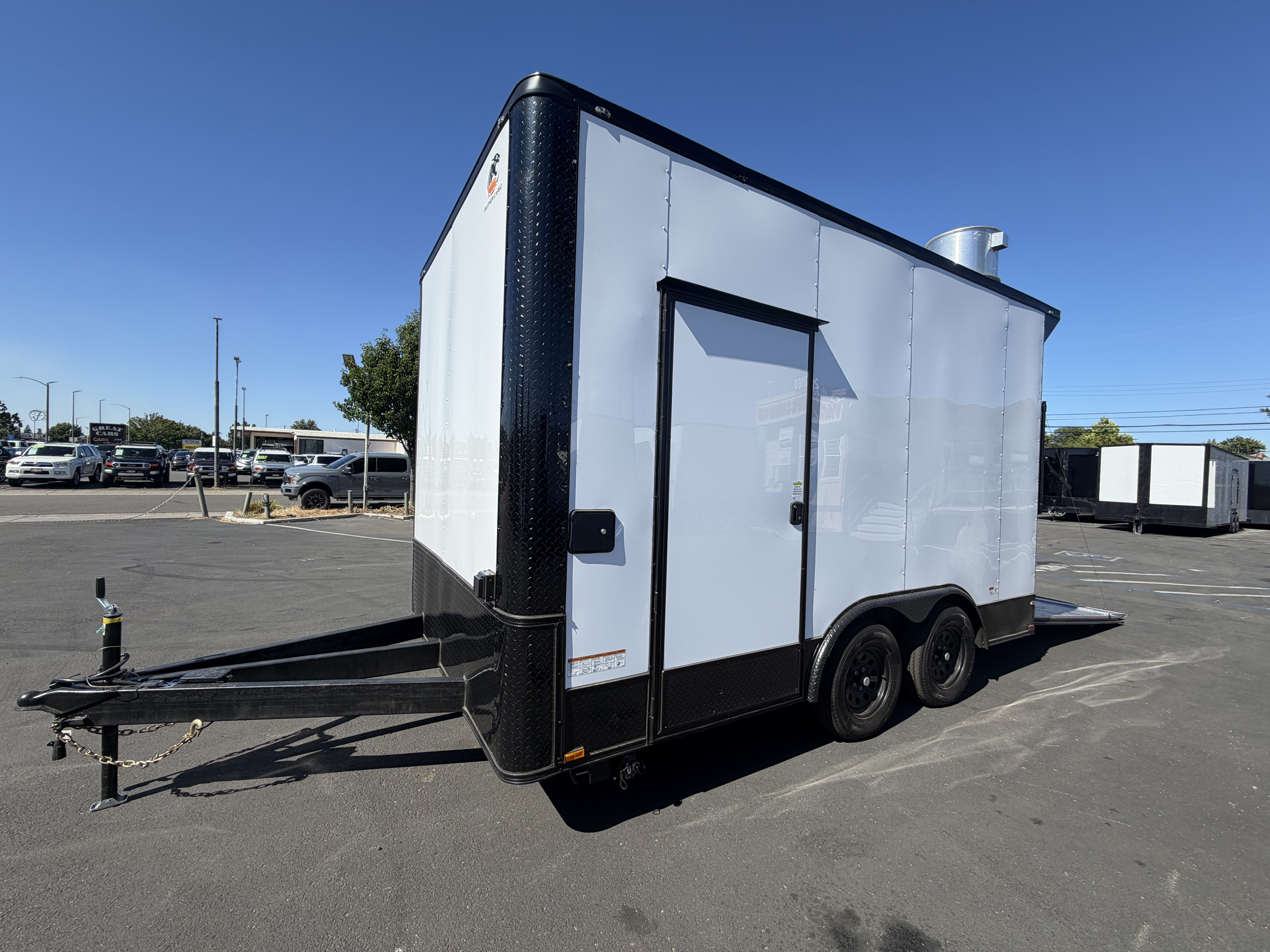 2026 8.5x14 TA 2026 Panther Cargo Concession Trailer White — photo 11 of 11